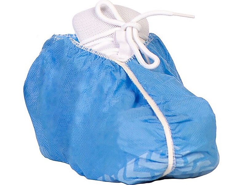 Tronex Water Resistant Shoe Cover, Size XL, Blue, 100/Box, 3 Boxes/Pack