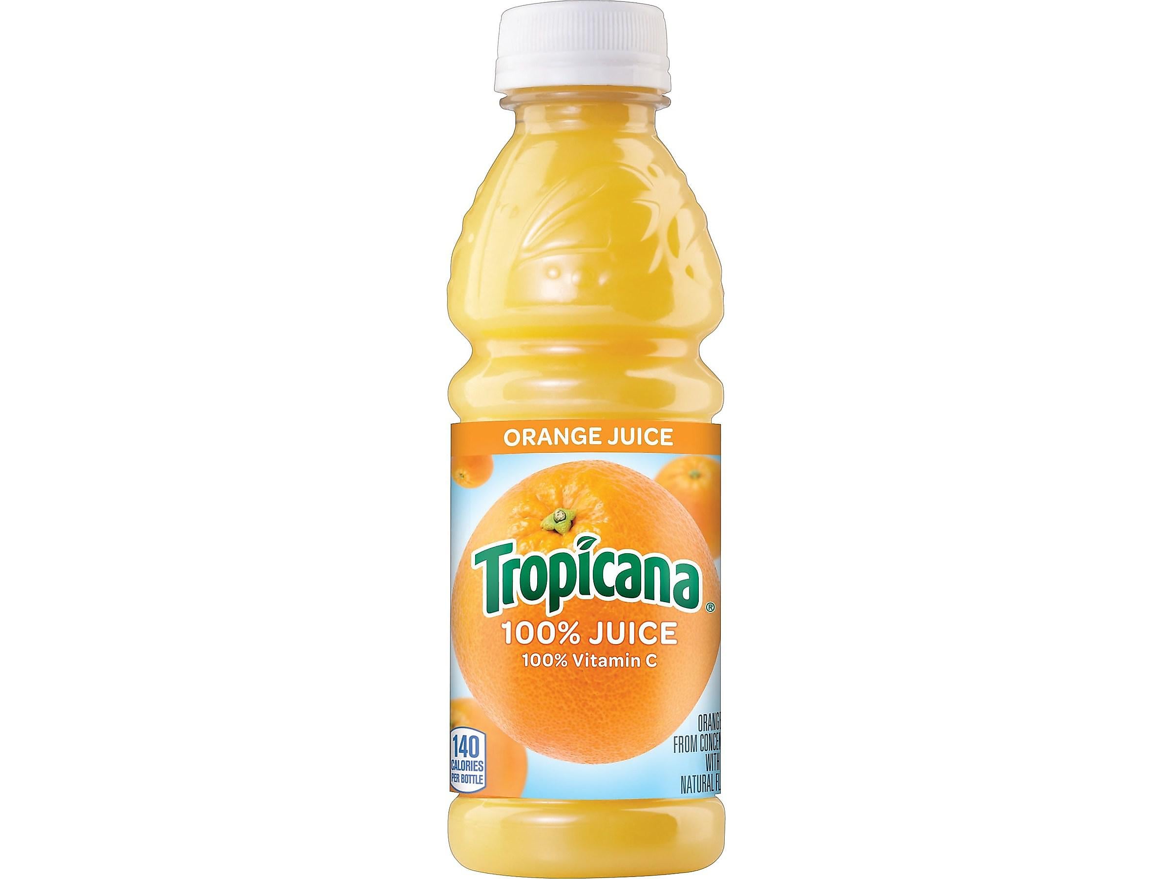 Tropicana Orange Juice, 10 oz., 24/Carton