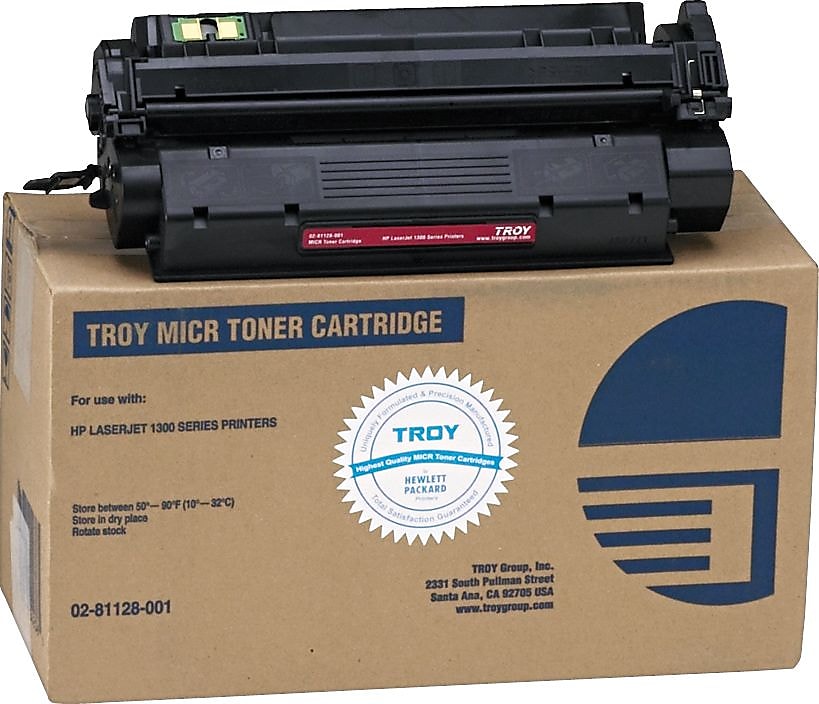 Troy 0281128001  MICR Toner Cartridge, 3,000 Page Yield, Black
