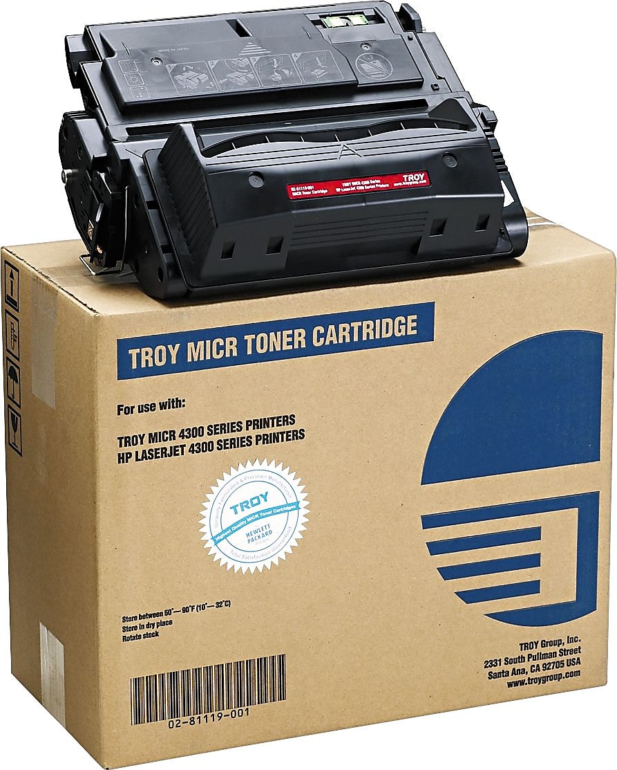 Troy 39A MICR Cartridge, Black