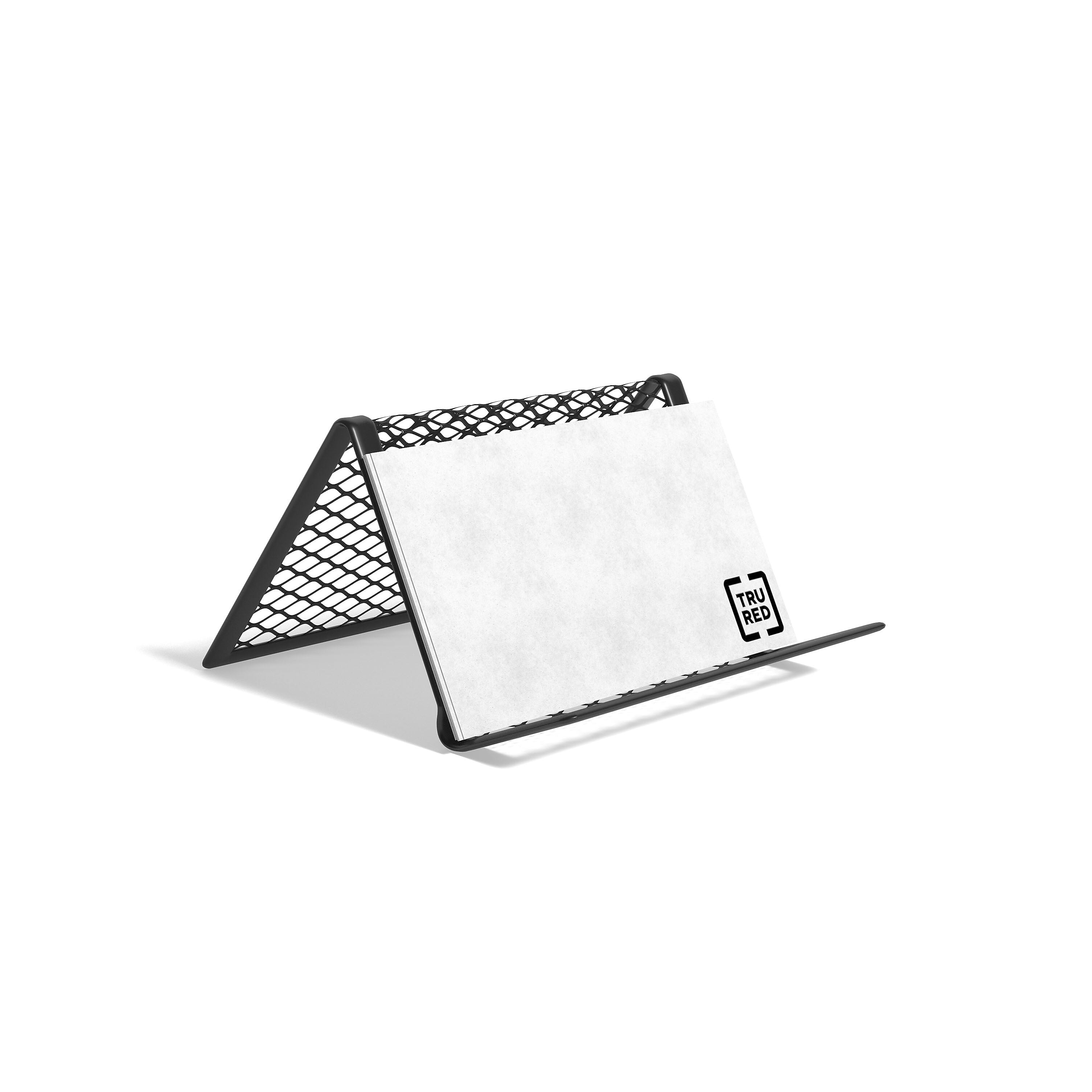 TRU RED™ 1 Compartment Business Card Holder, Matte Black