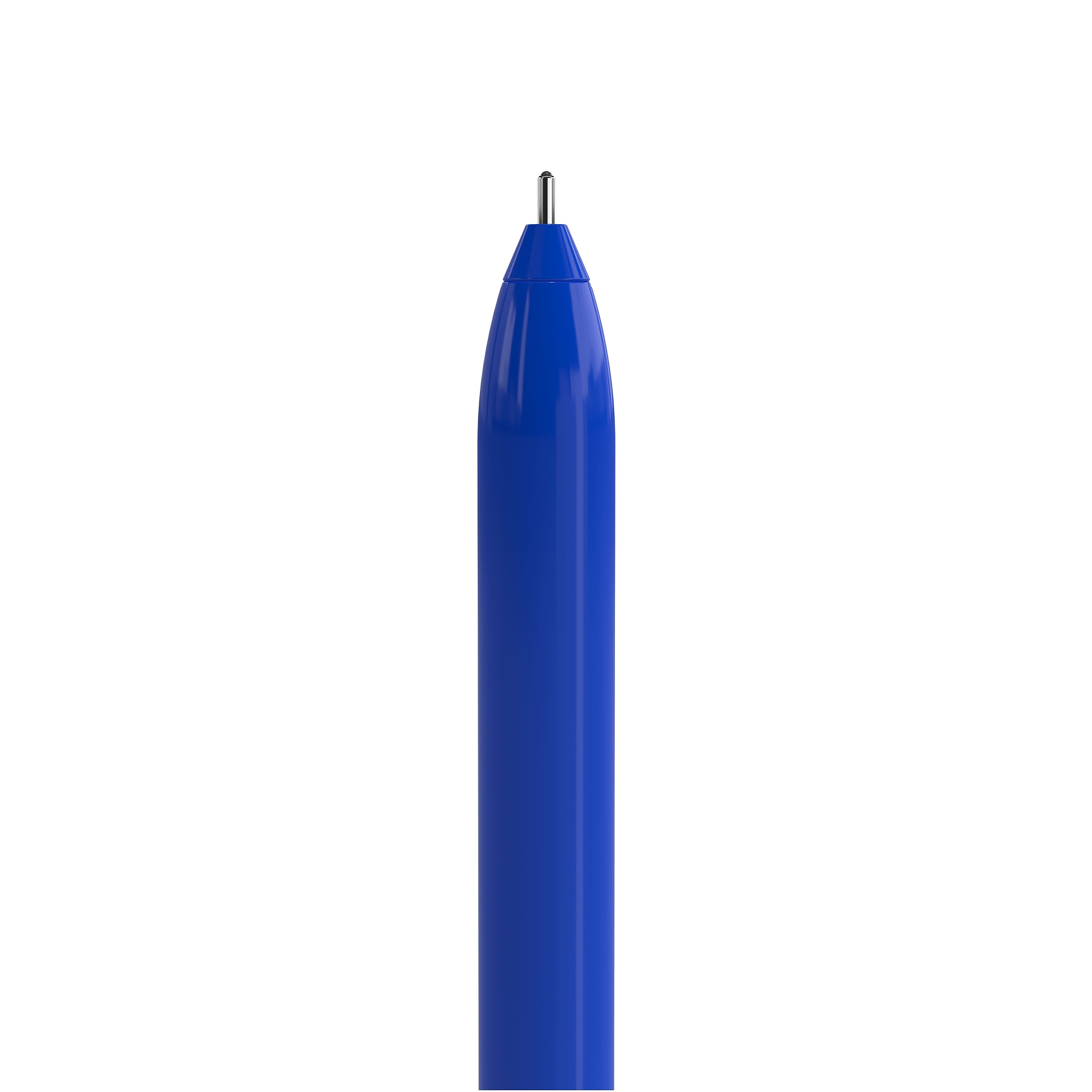 TRU RED™ Ballpoint Gripped Pen, Medium Point, 1.0mm, Blue, Dozen