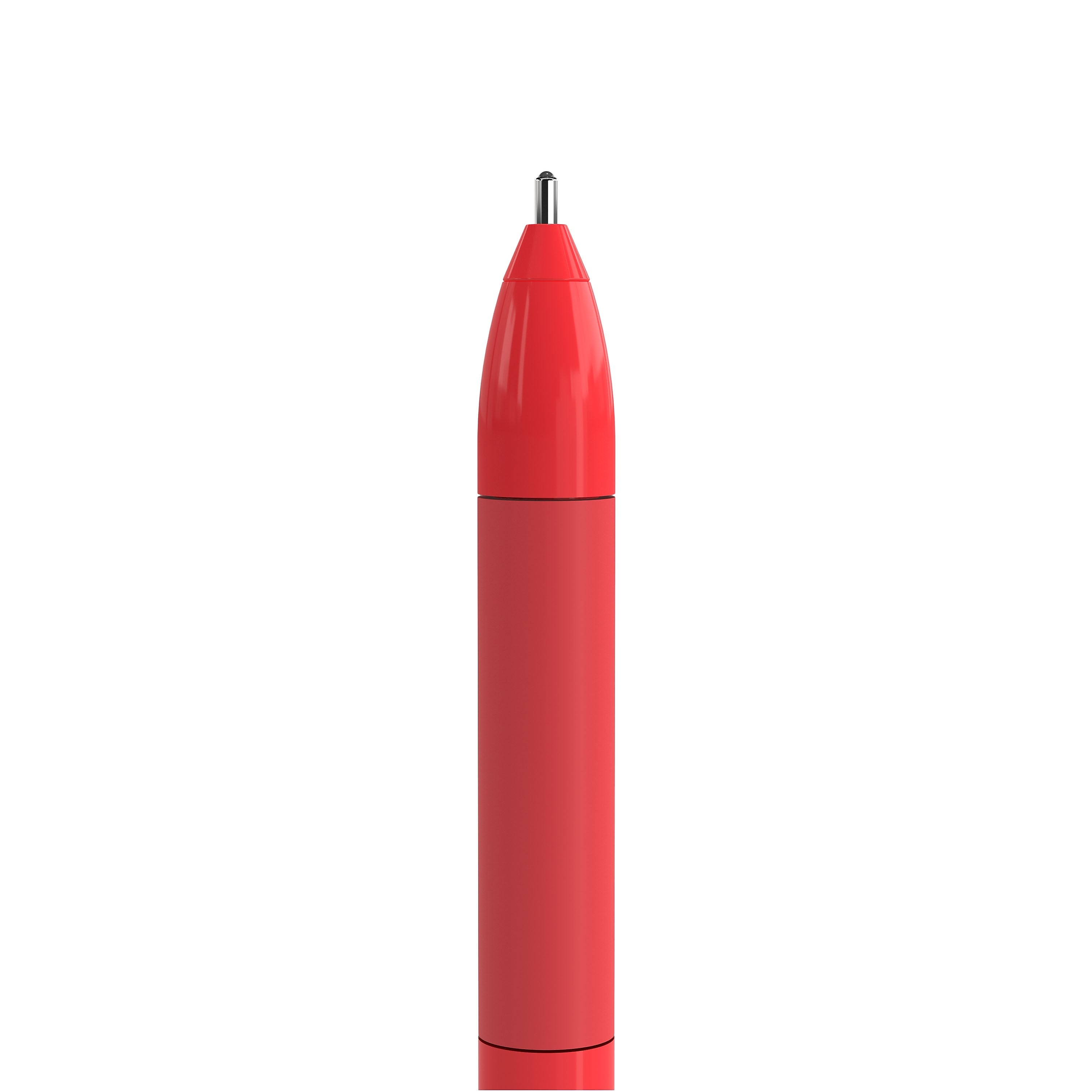 TRU RED™ Ballpoint Gripped Pen, Medium Point, 1.0mm, Red, Dozen