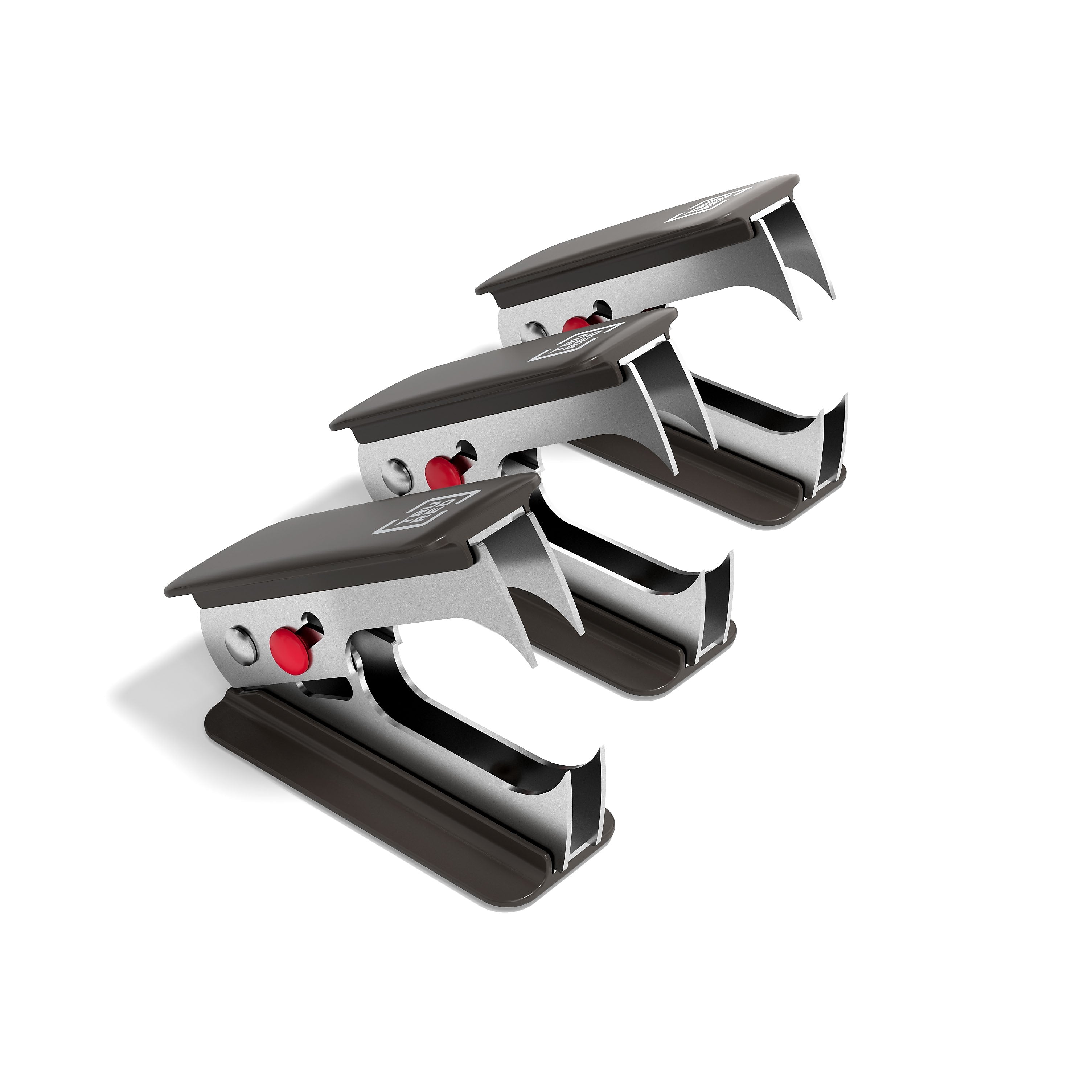 TRU RED™ Claw Staple Remover, Black, 3/Pack