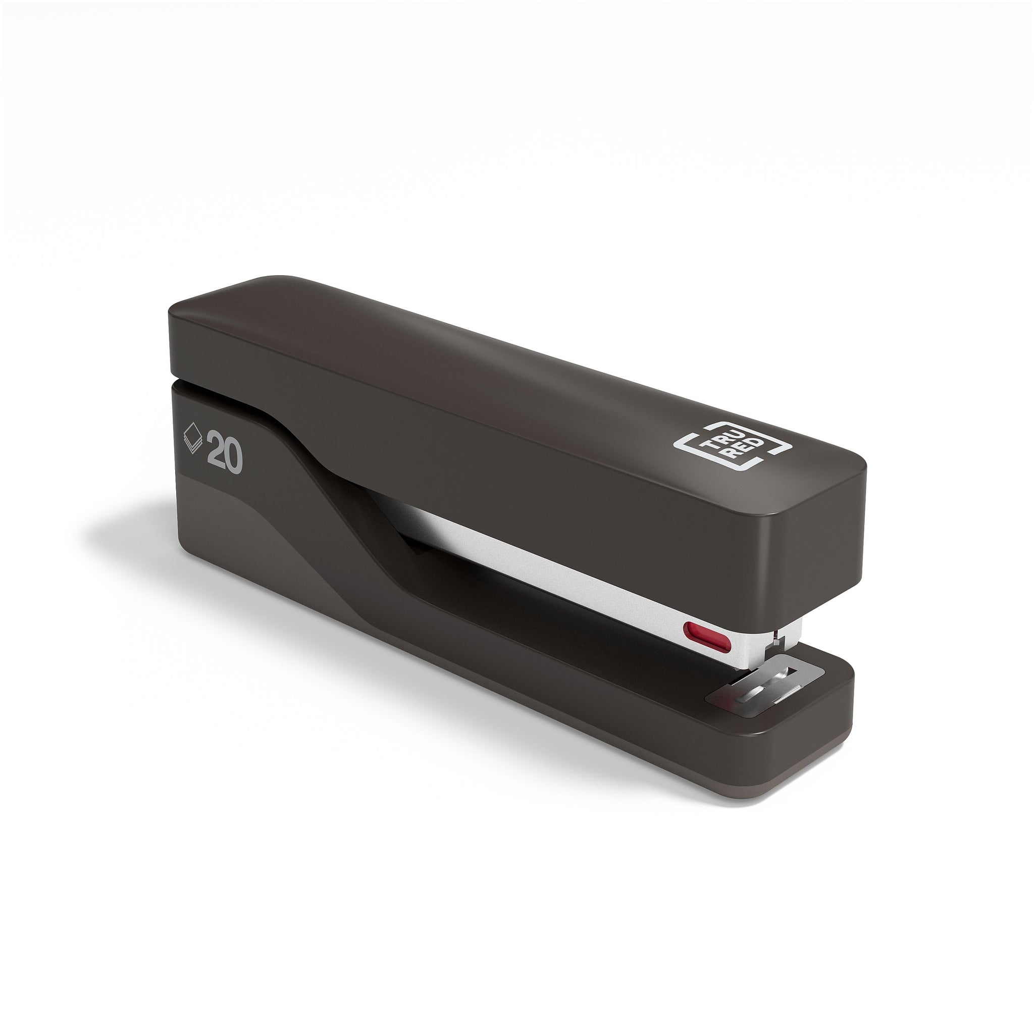 TRU RED™ Desktop Stapler, 20-Sheet Capacity, Black
