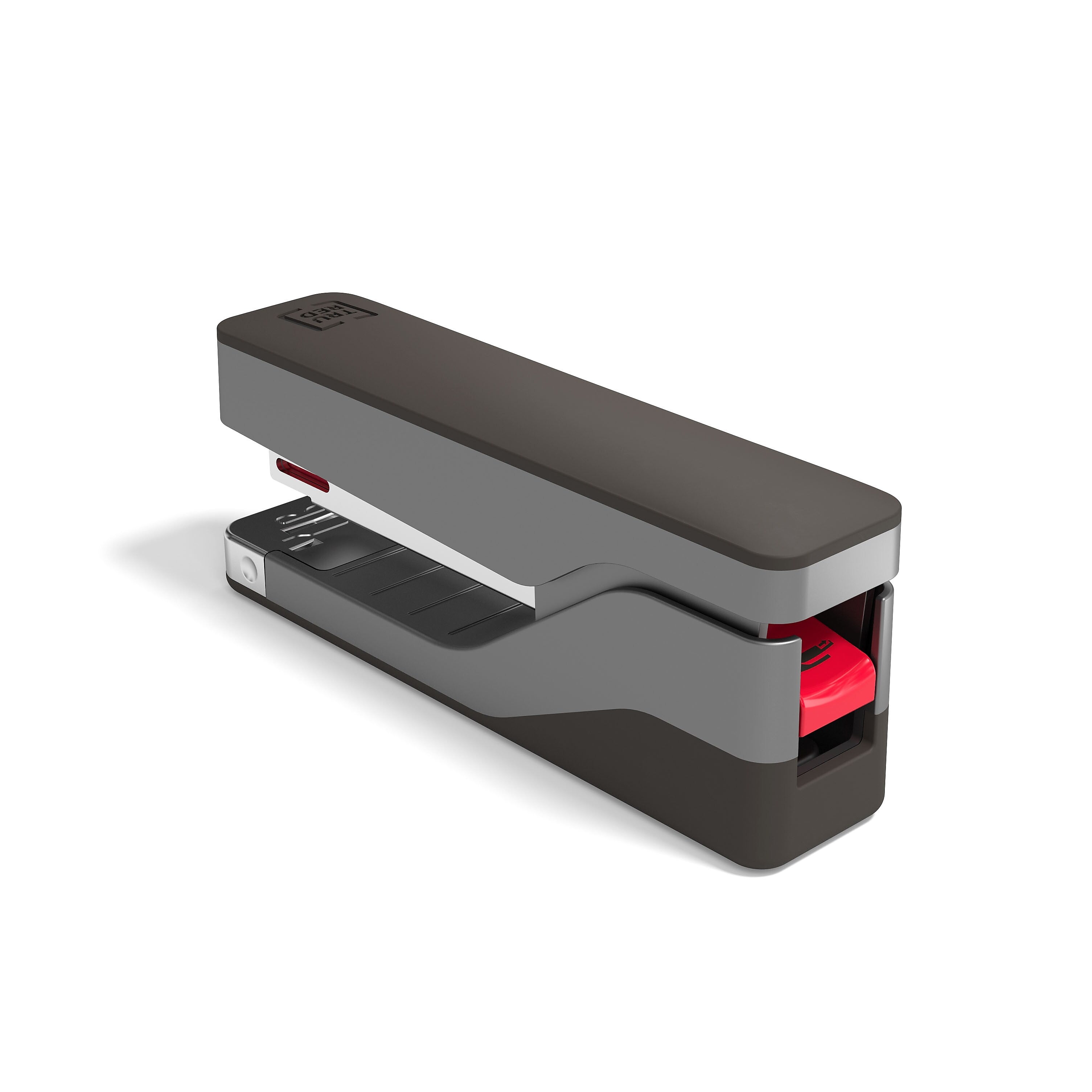 TRU RED™ Desktop Stapler, 25 Sheet Capacity, Gray/Black
