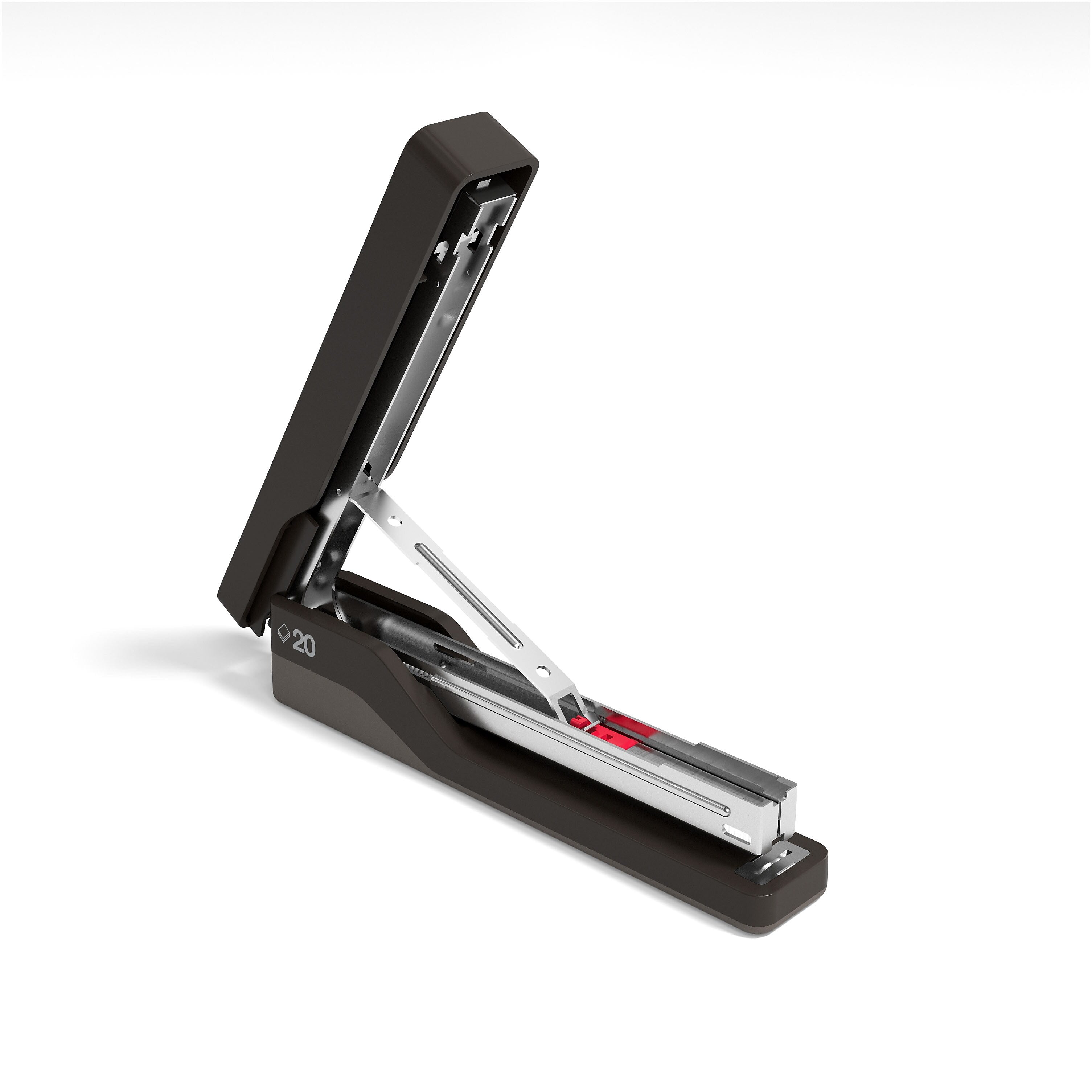 TRU RED™ Desktop Stapler Kit, 20-Sheet Capacity, Black