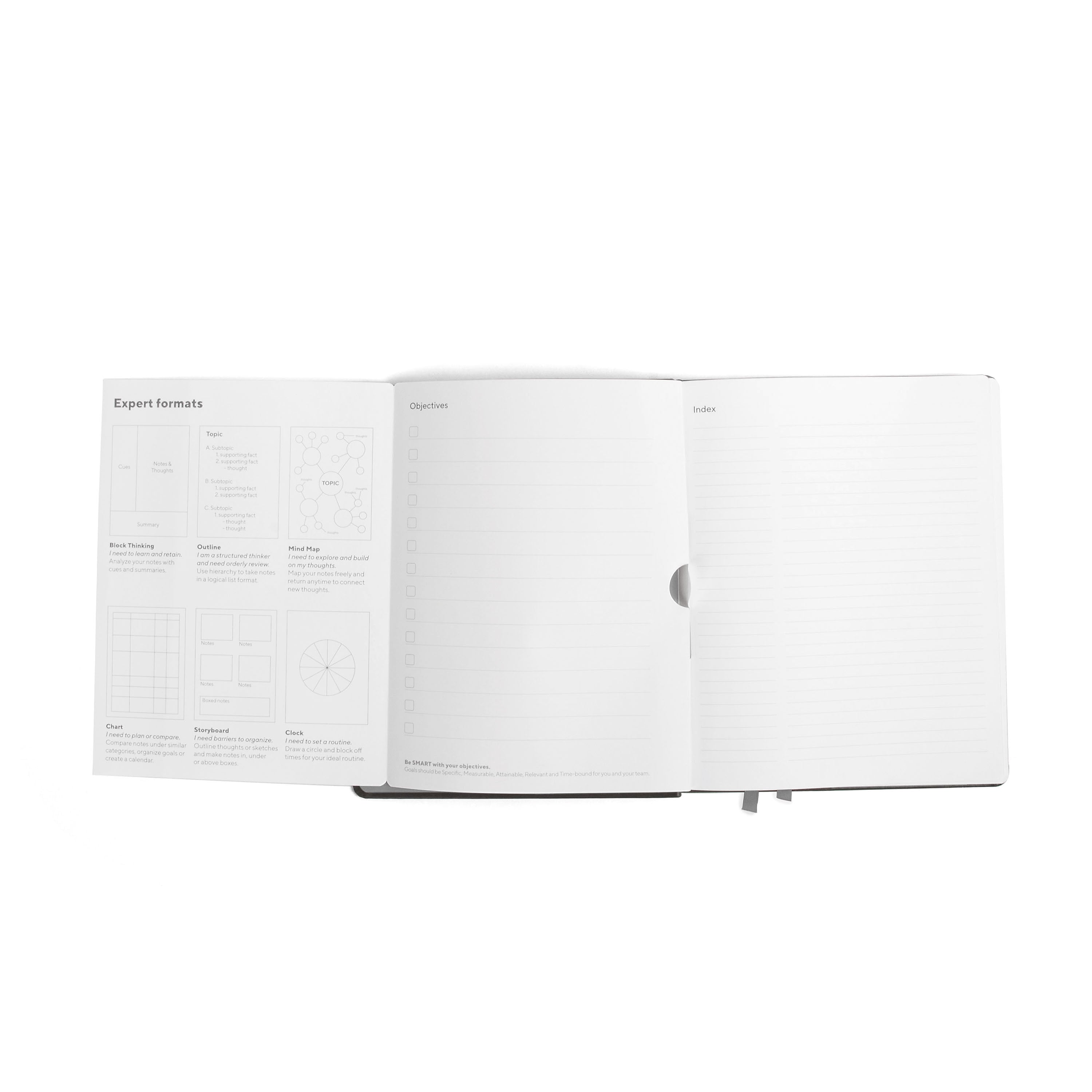 TRU RED™ Large Explore Journal, Dotted, Black