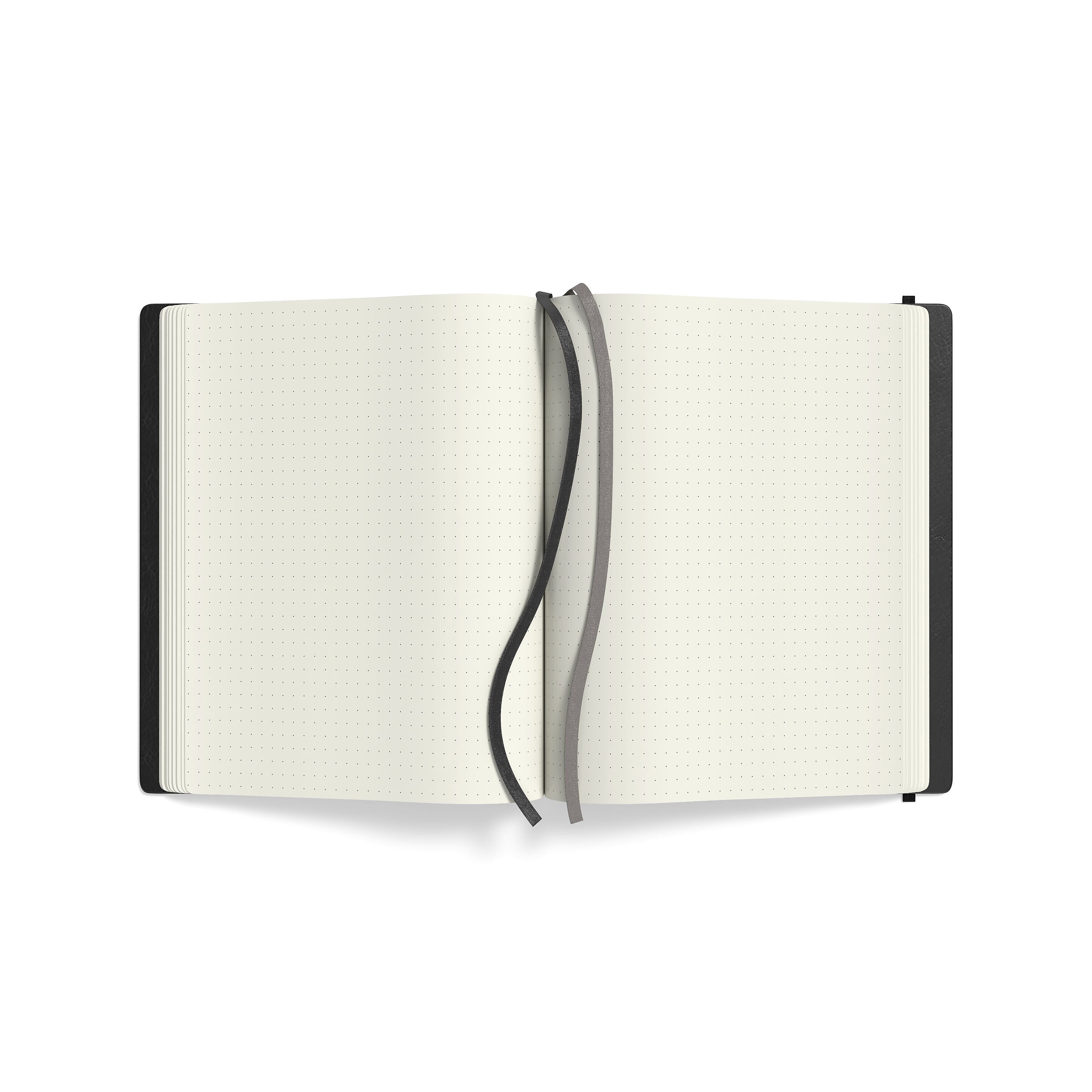 TRU RED™ Large Flexible Cover Dotted Journal, Black