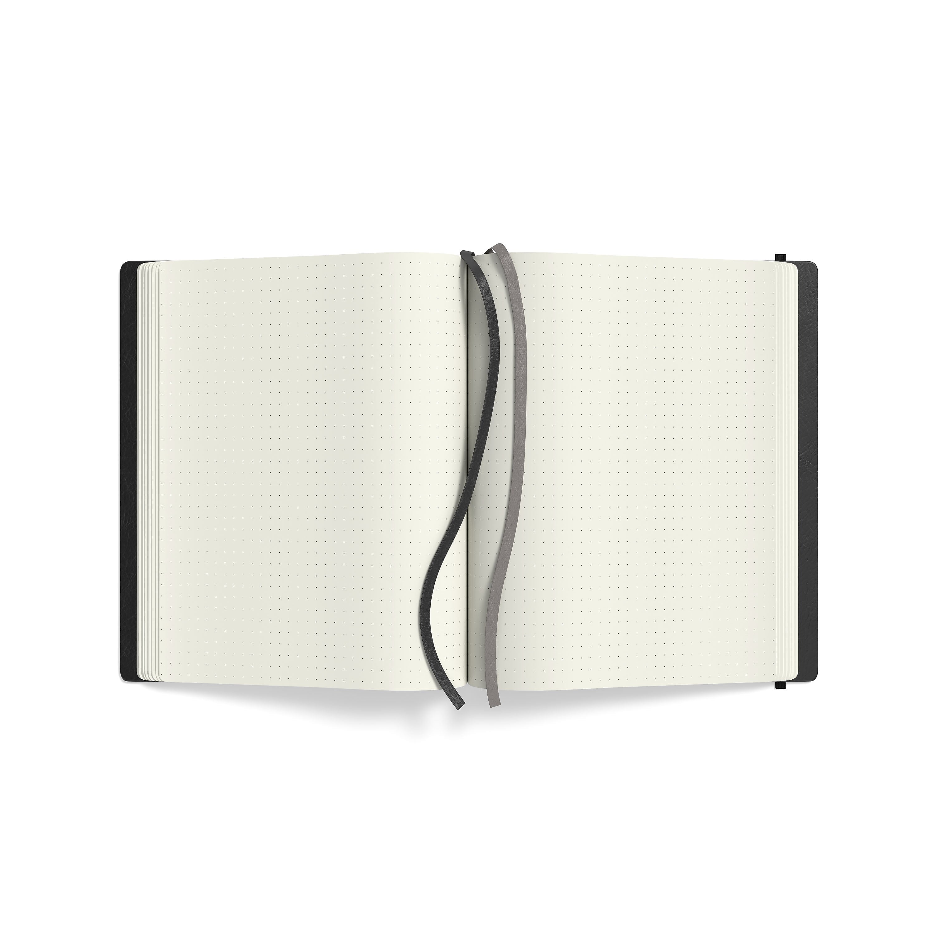 TRU RED™ Large Flexible Cover Dotted Journal, Black