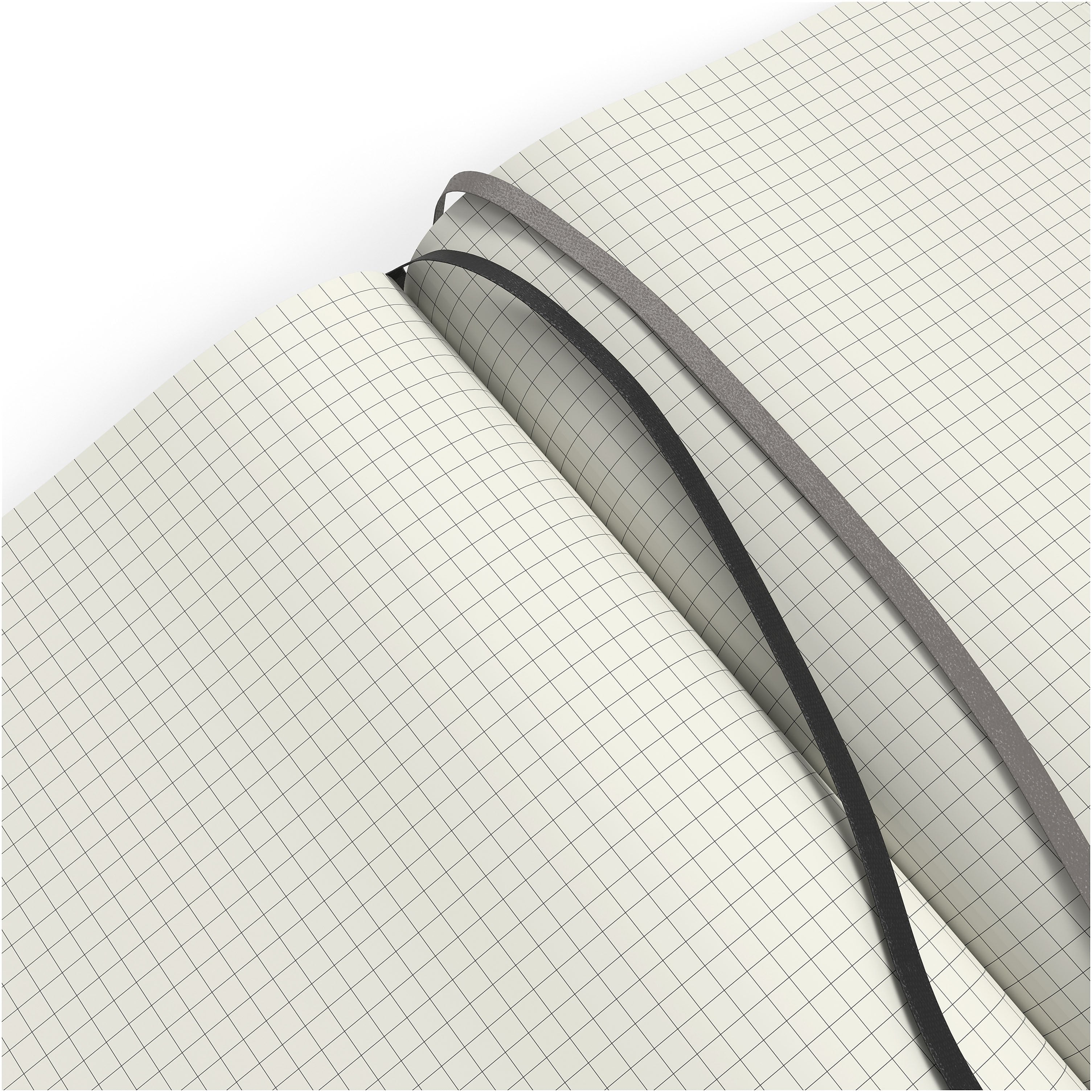 TRU RED™ Large Flexible Cover Graph Journal, Black