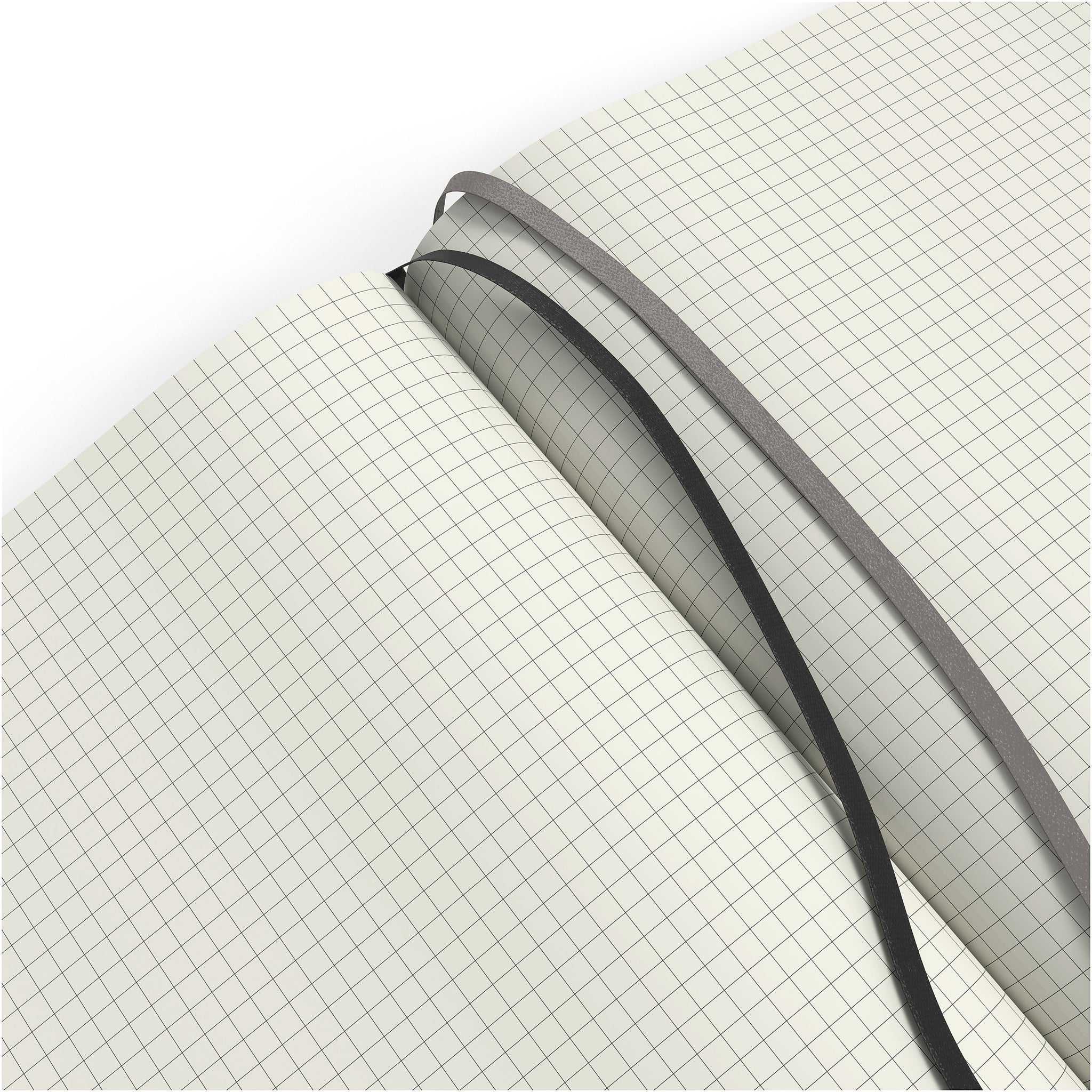 TRU RED™ Large Flexible Cover Graph Journal, Black