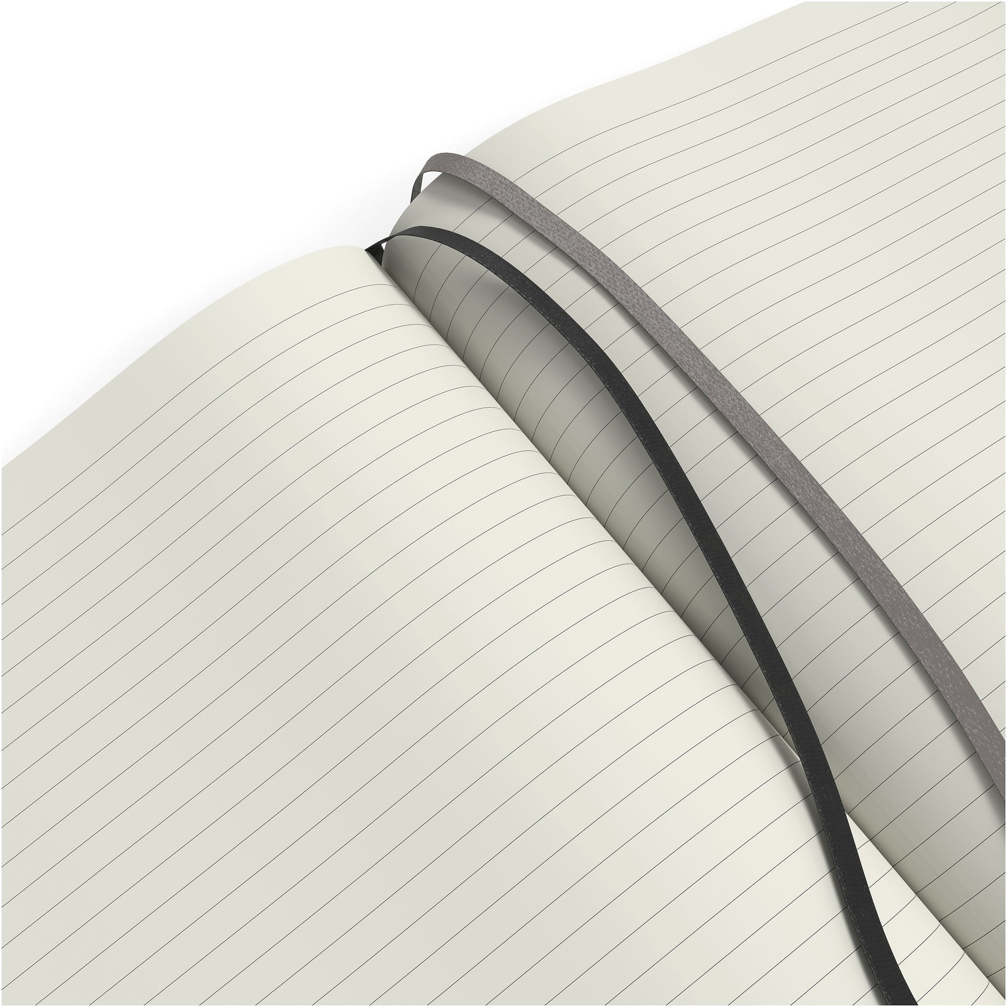 TRU RED™ Large Flexible Cover Ruled Journal, Black