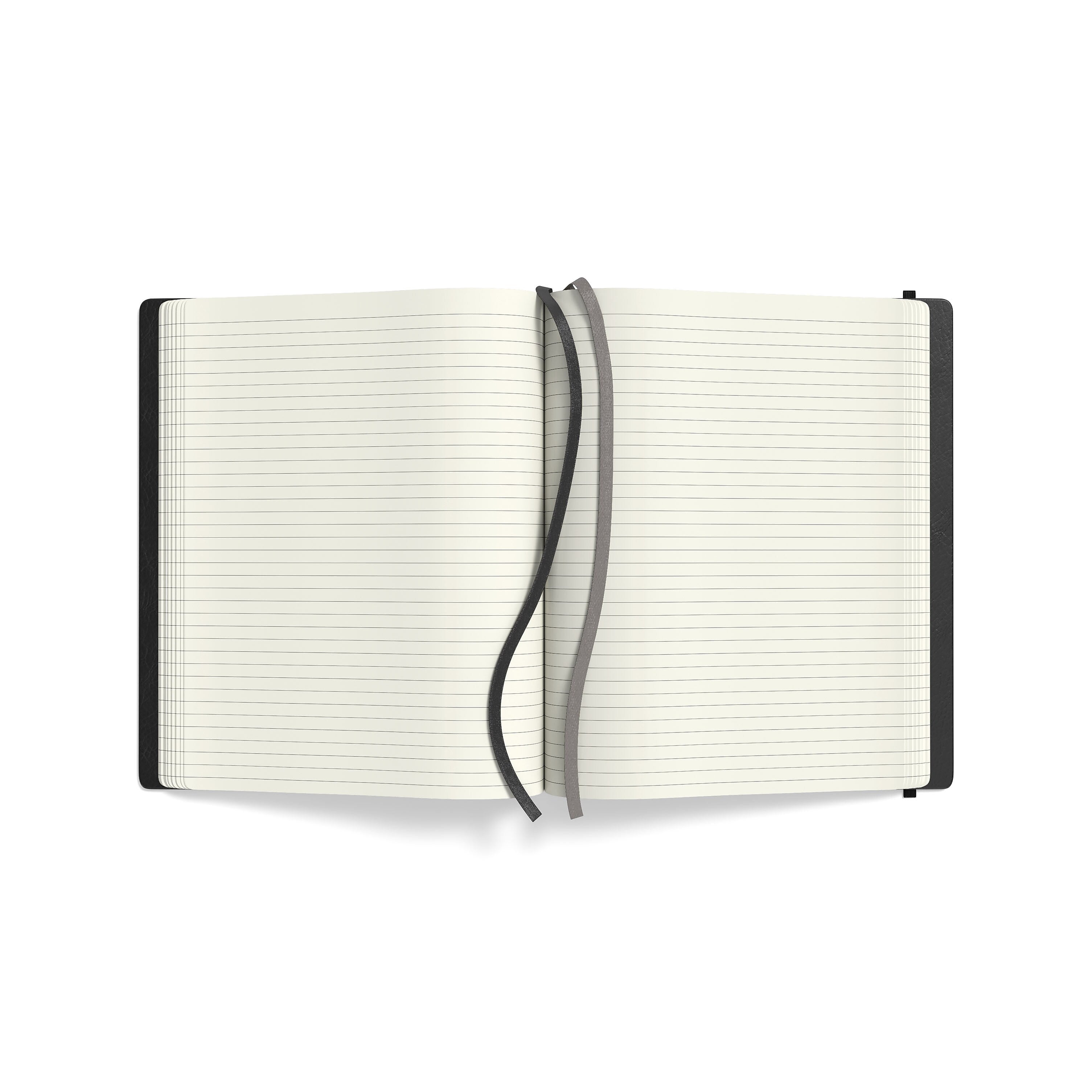 TRU RED™ Large Flexible Cover Ruled Journal, Black