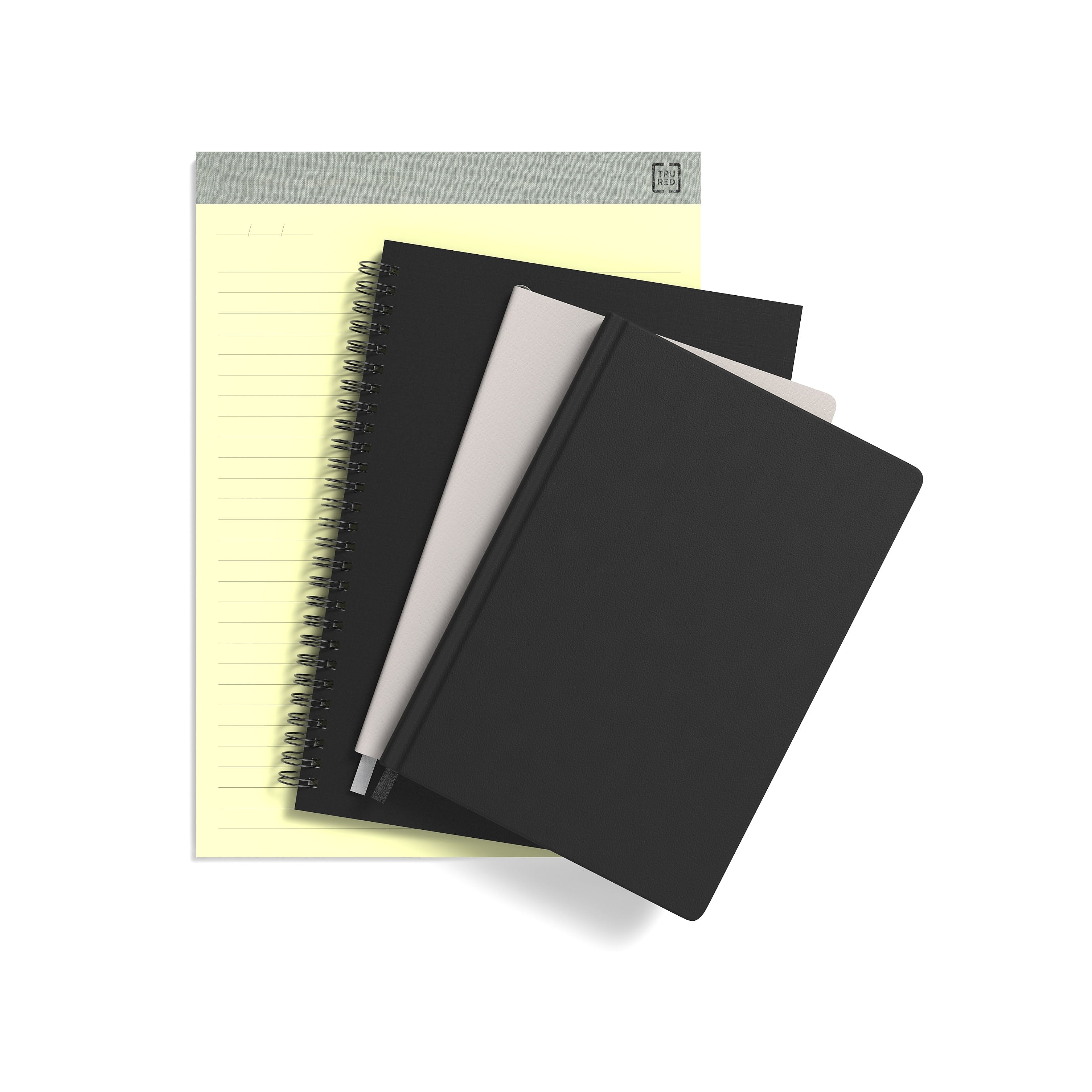 TRU RED™ Large Hard Cover Ruled Journal, 8