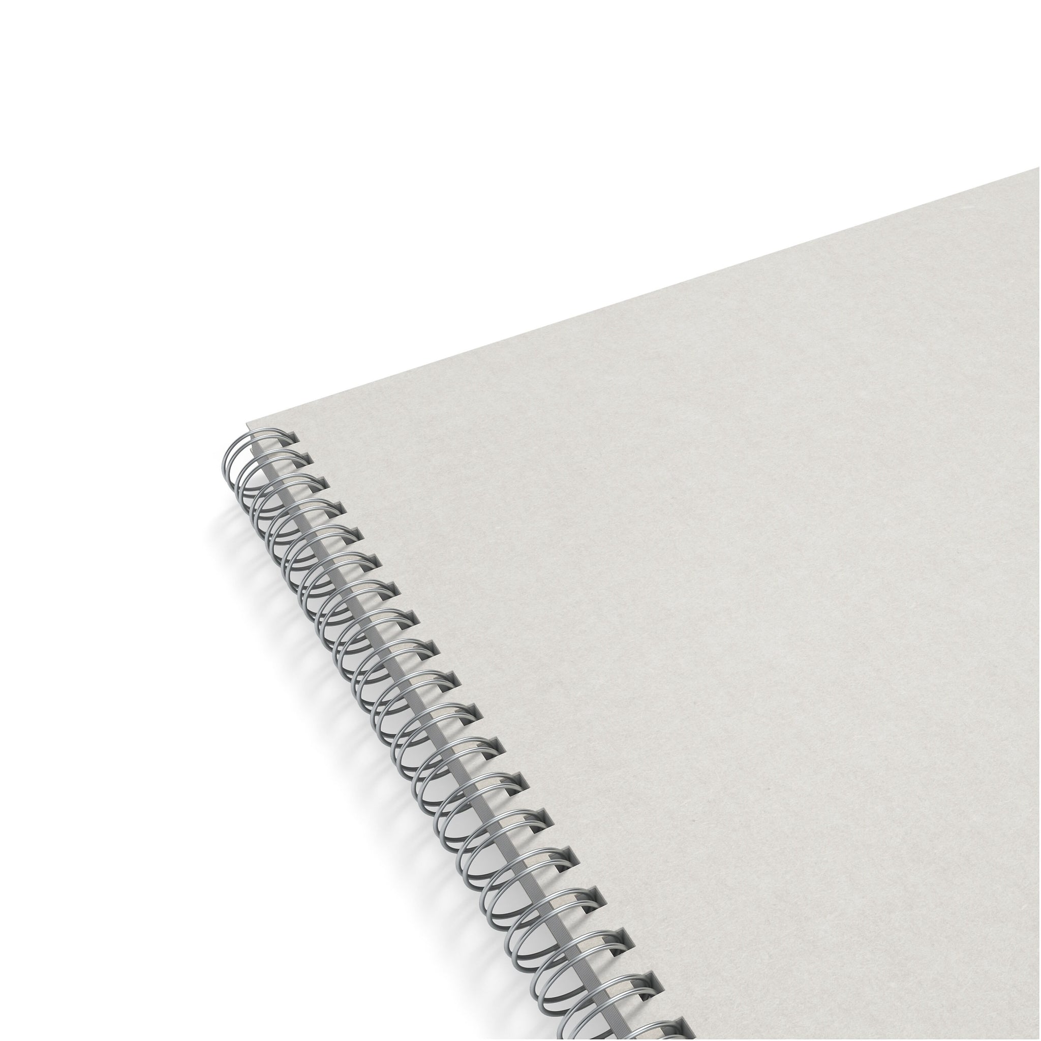 TRU RED™ Large Hard Cover Ruled Notebook, Gray/Blue
