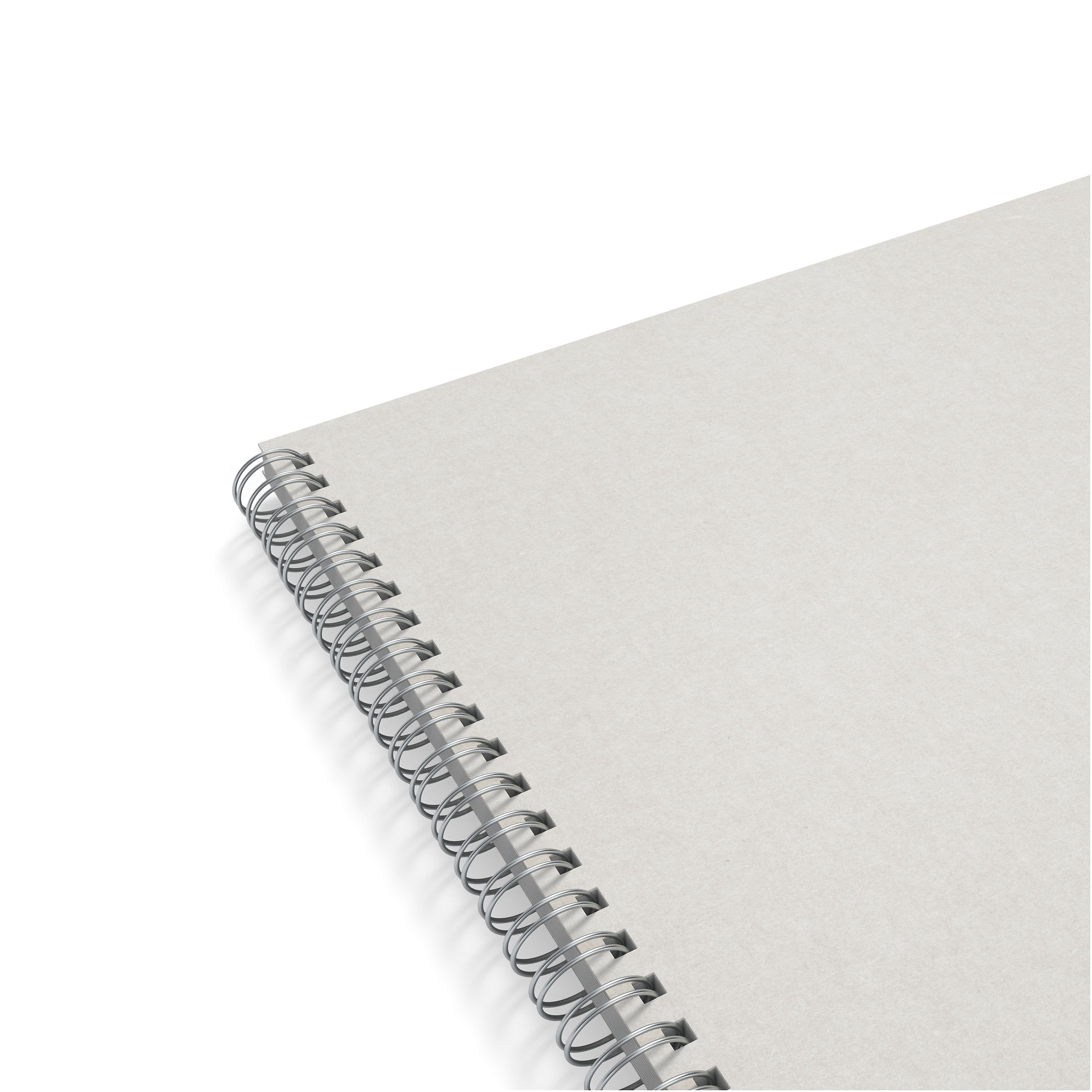 TRU RED™ Large Hard Cover Ruled Notebook, Gray/Purple