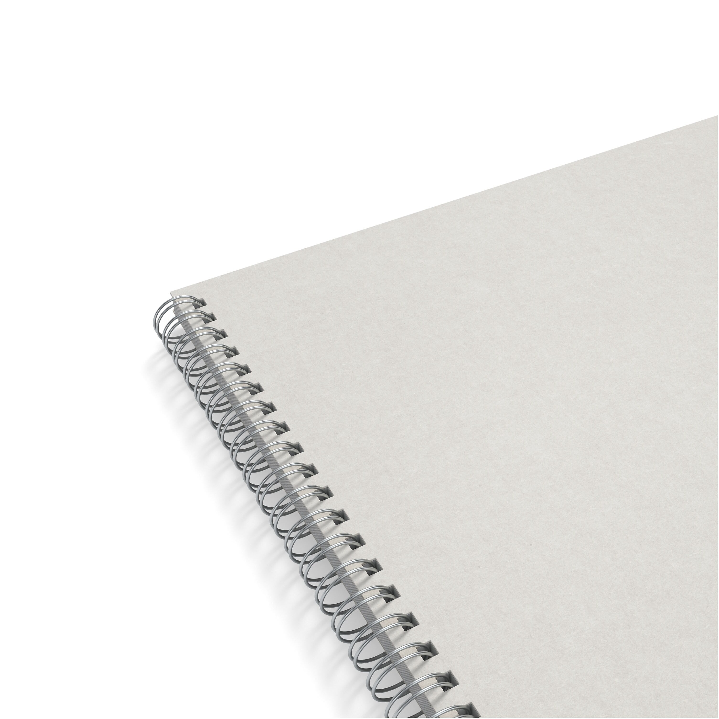TRU RED™ Large Hard Cover Ruled Notebook, Gray/Teal