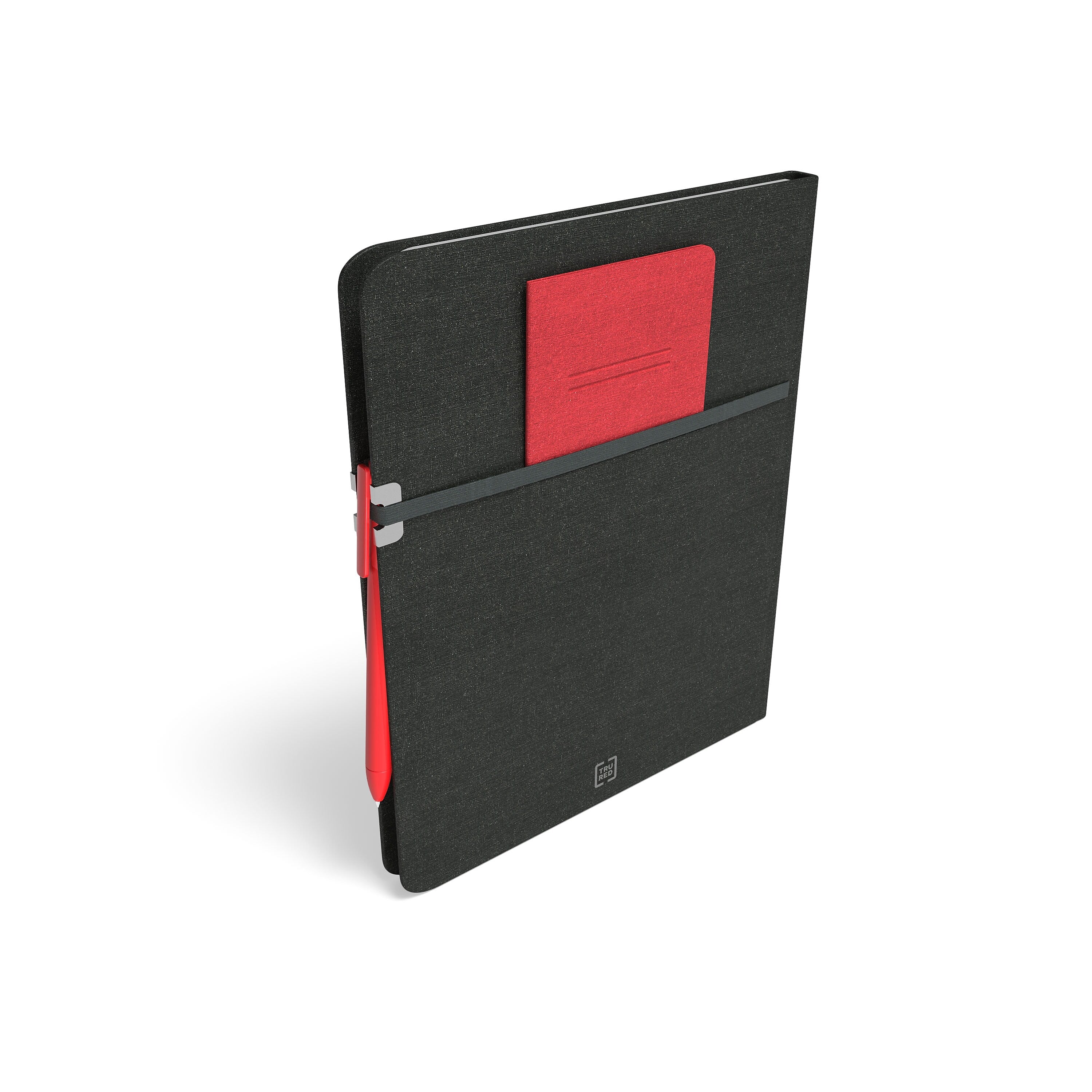 TRU RED™ Large Mastery with Pocket Journal, Black/Red