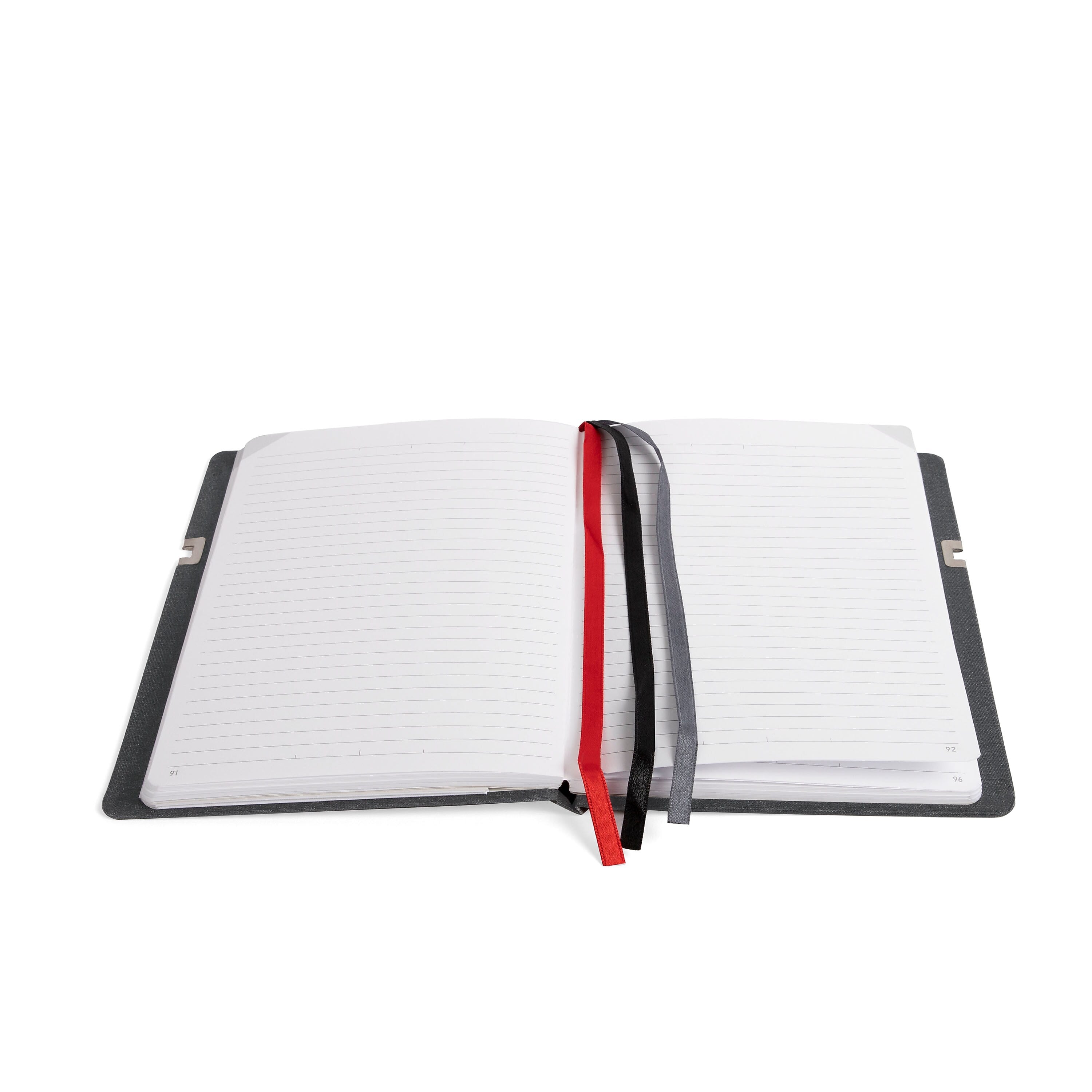 TRU RED™ Large Mastery with Pocket Journal, Charcoal/Red