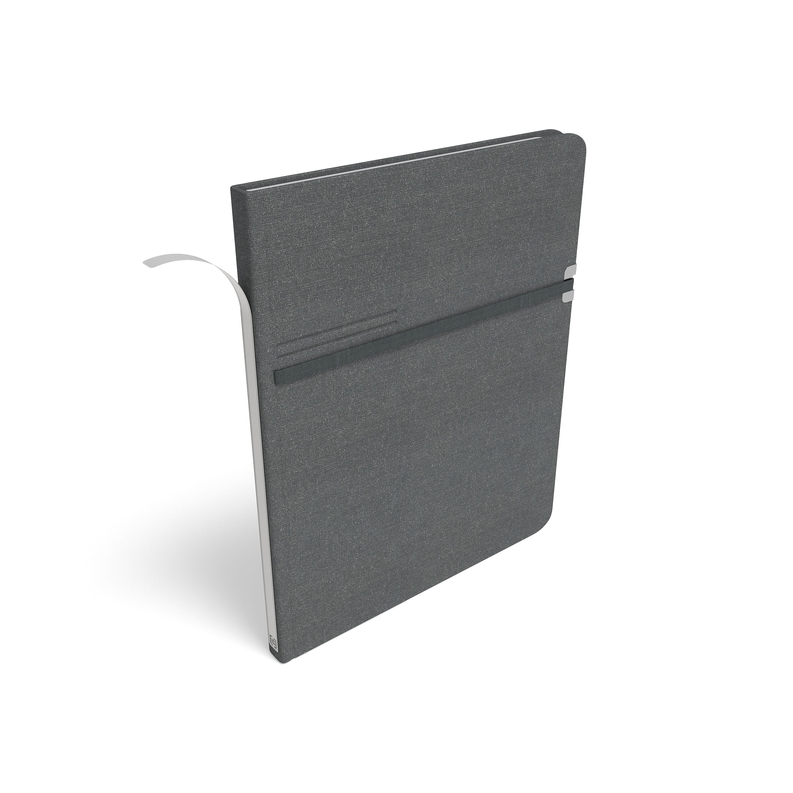 TRU RED™ Large Mastery with Pocket Journal, Charcoal/Red