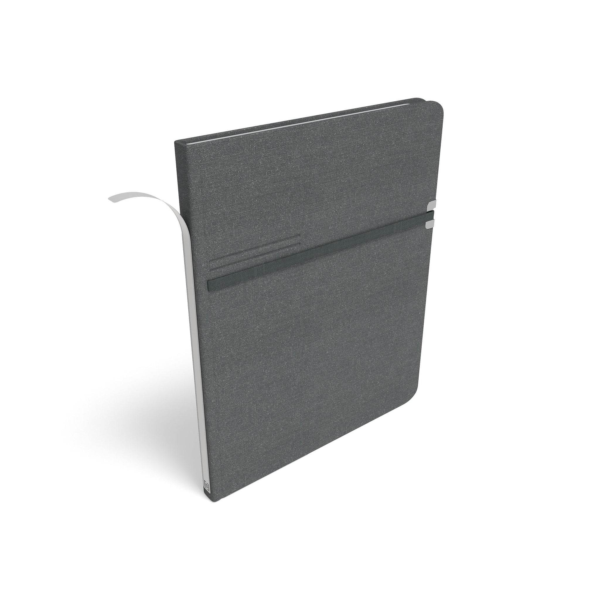 TRU RED™ Large Mastery with Pocket Journal, Charcoal/Red