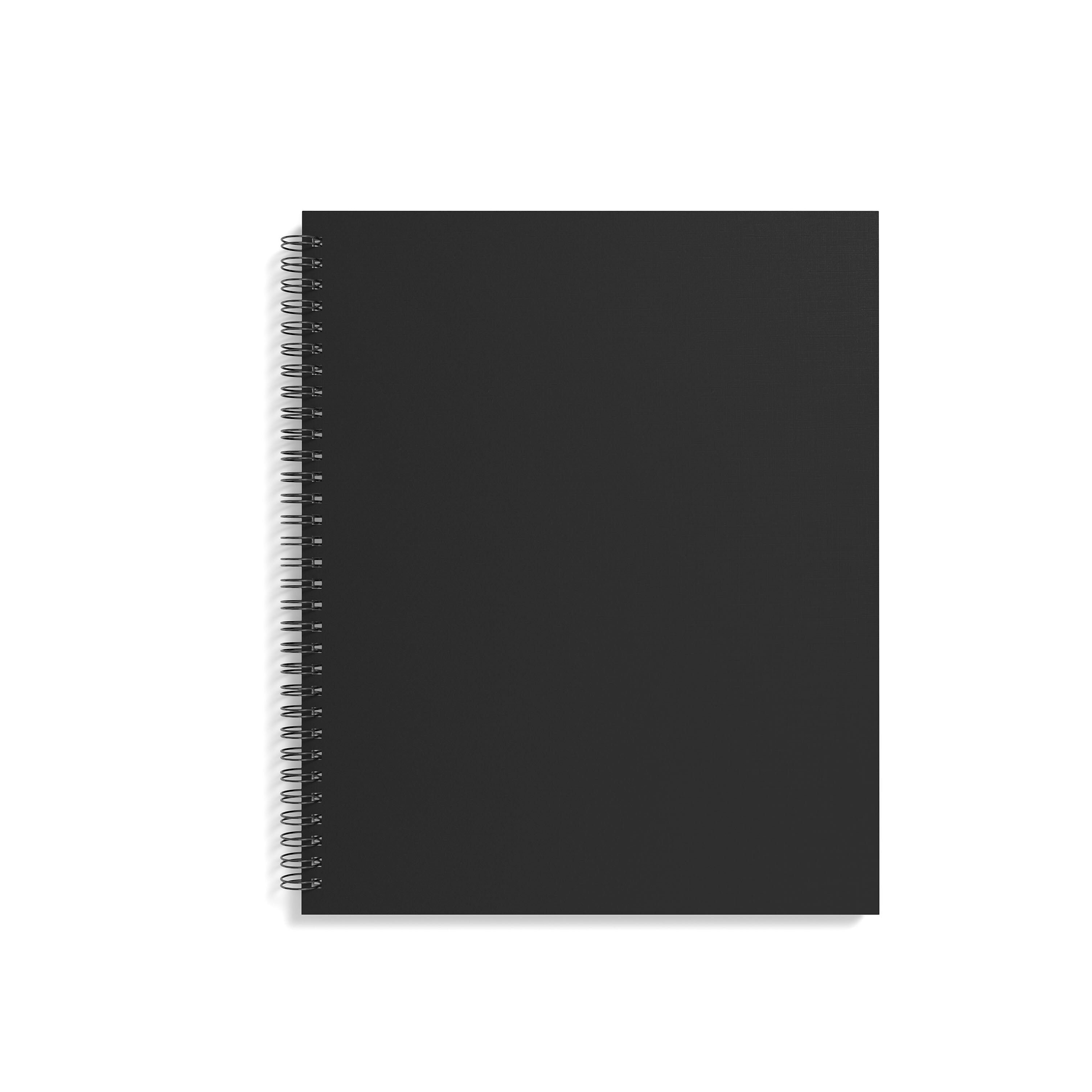 TRU RED™ Large Soft Cover Meeting Notebook, Black