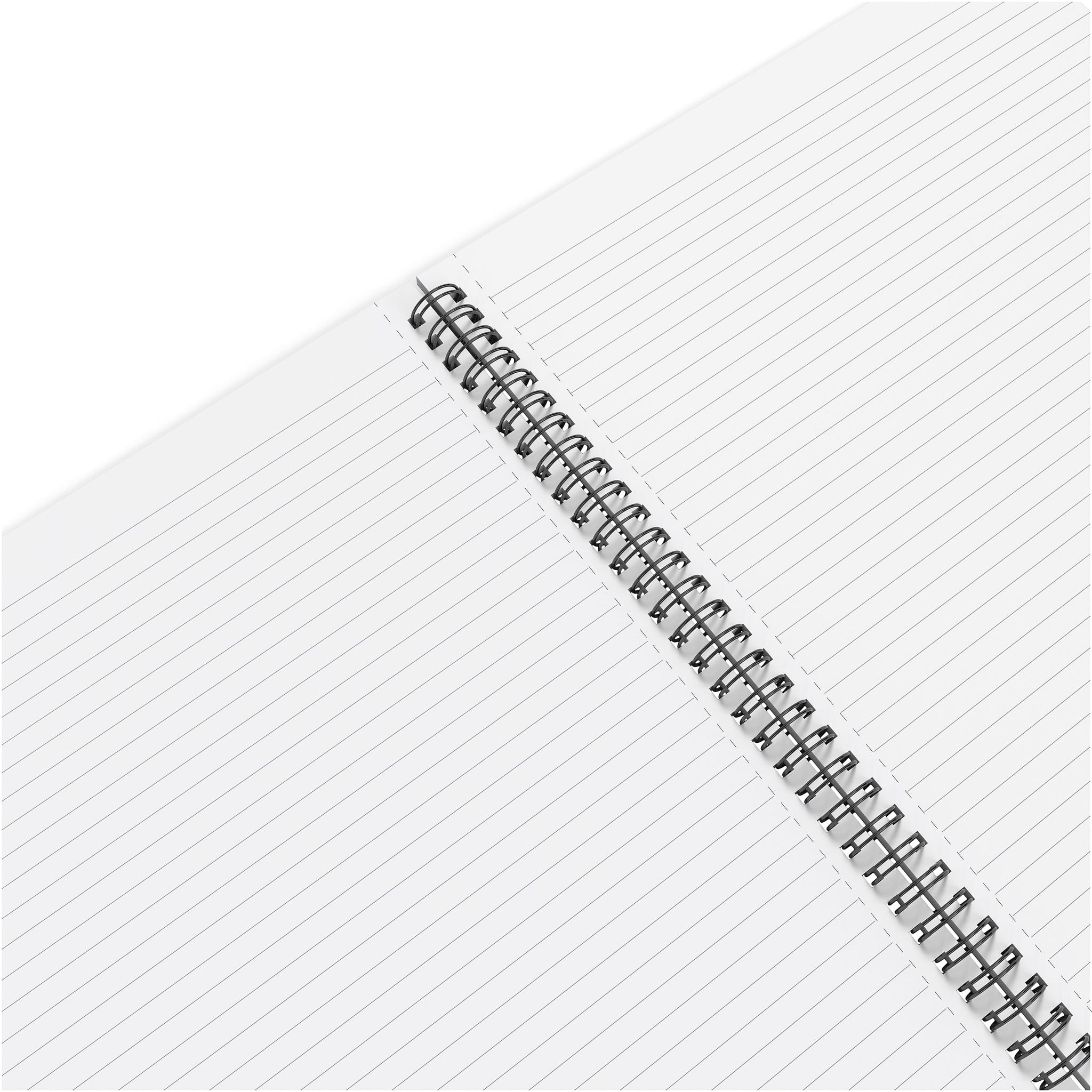 TRU RED™ Large Soft Cover Ruled Notebook, Black