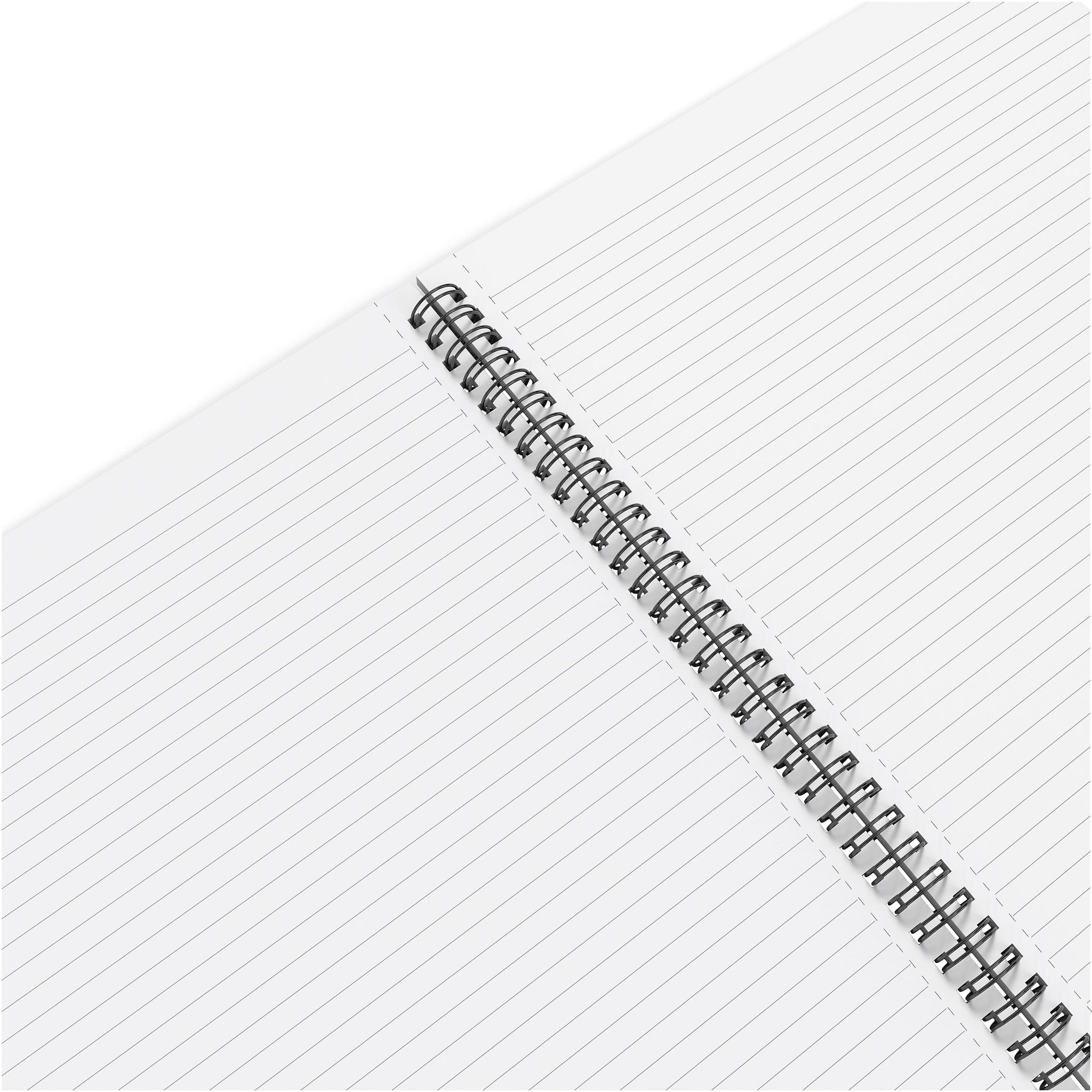 TRU RED™ Large Soft Cover Ruled Notebook, Black