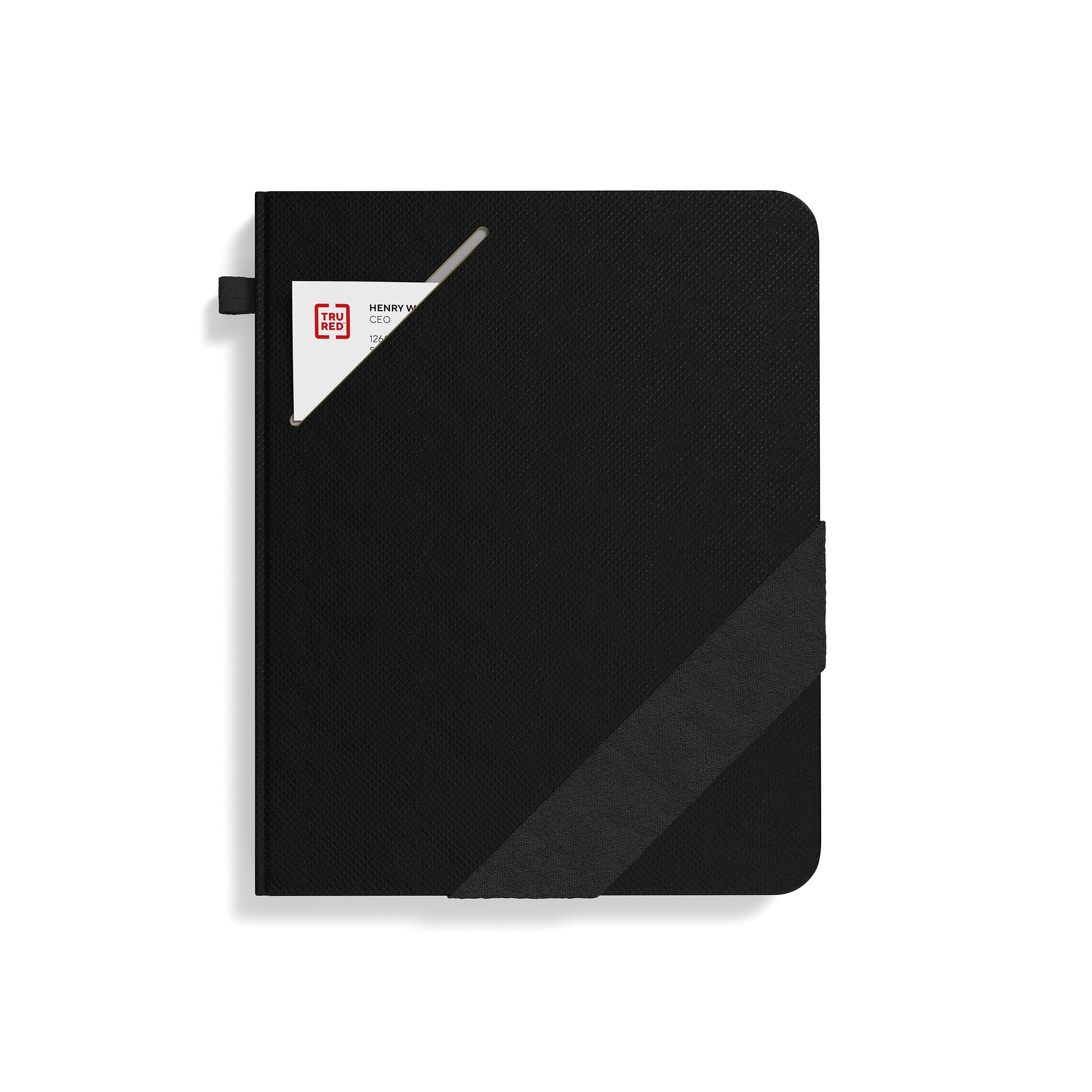 TRU RED™ Large Starter Journal, Black
