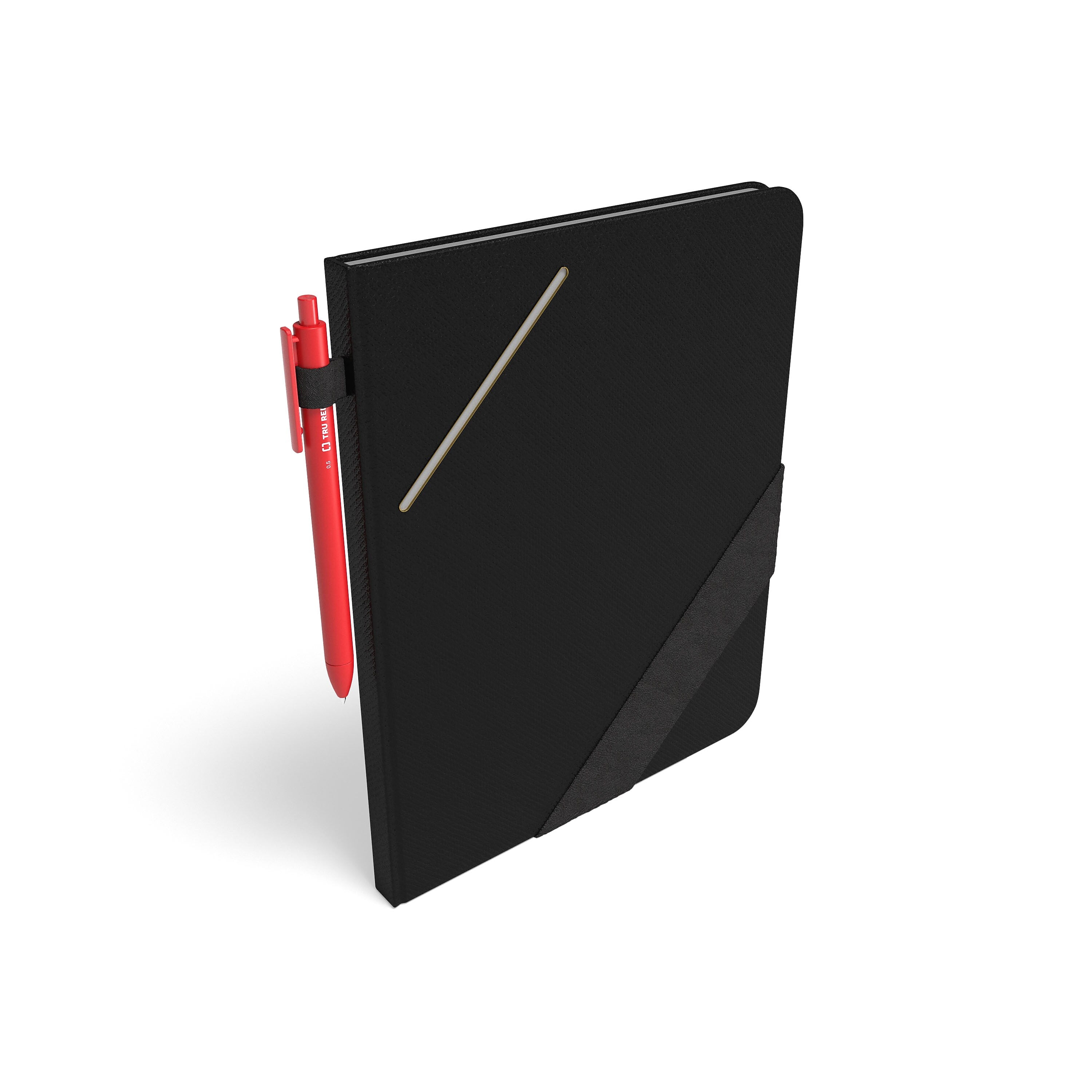 TRU RED™ Large Starter Journal, Black