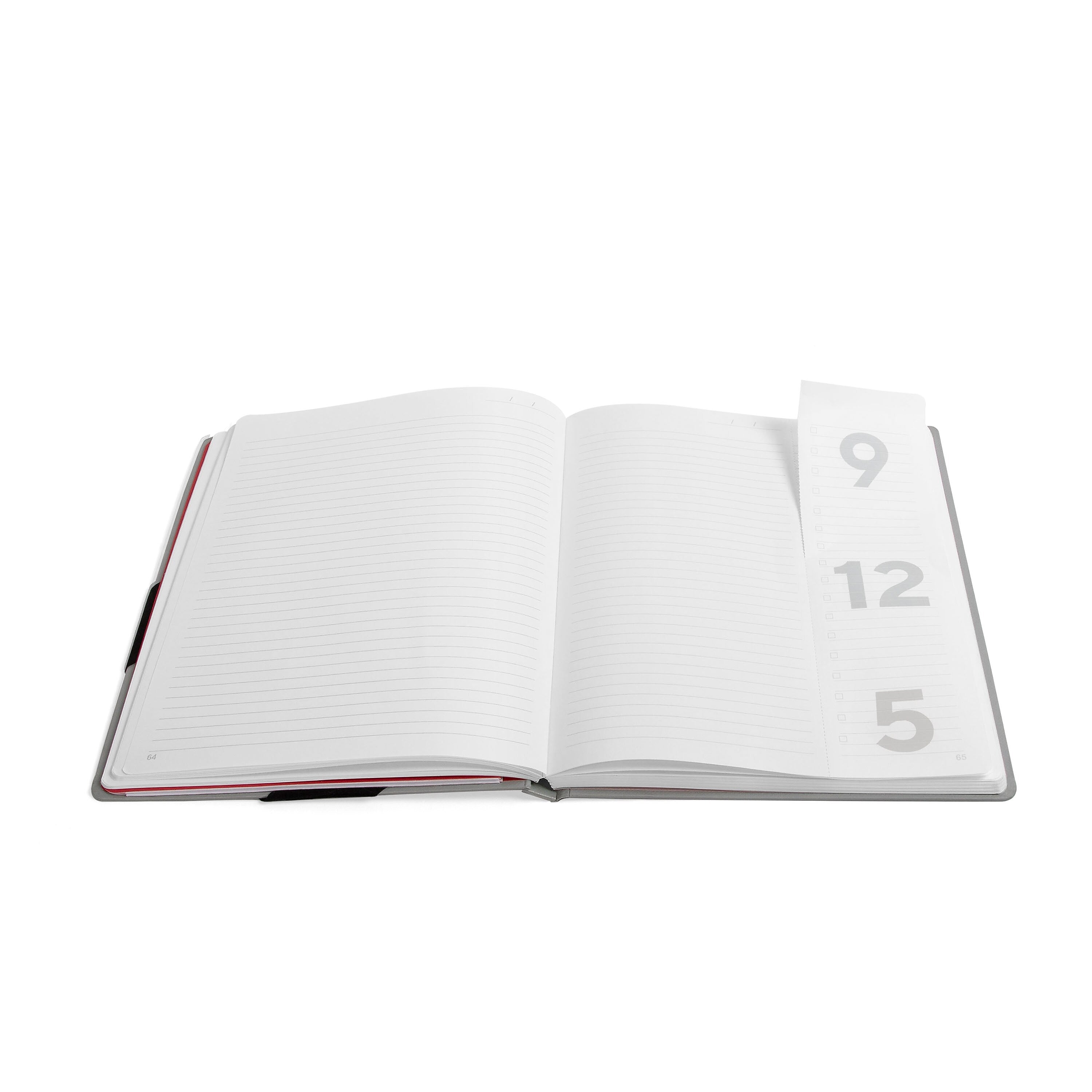 TRU RED™ Large Starter Journal, Gray