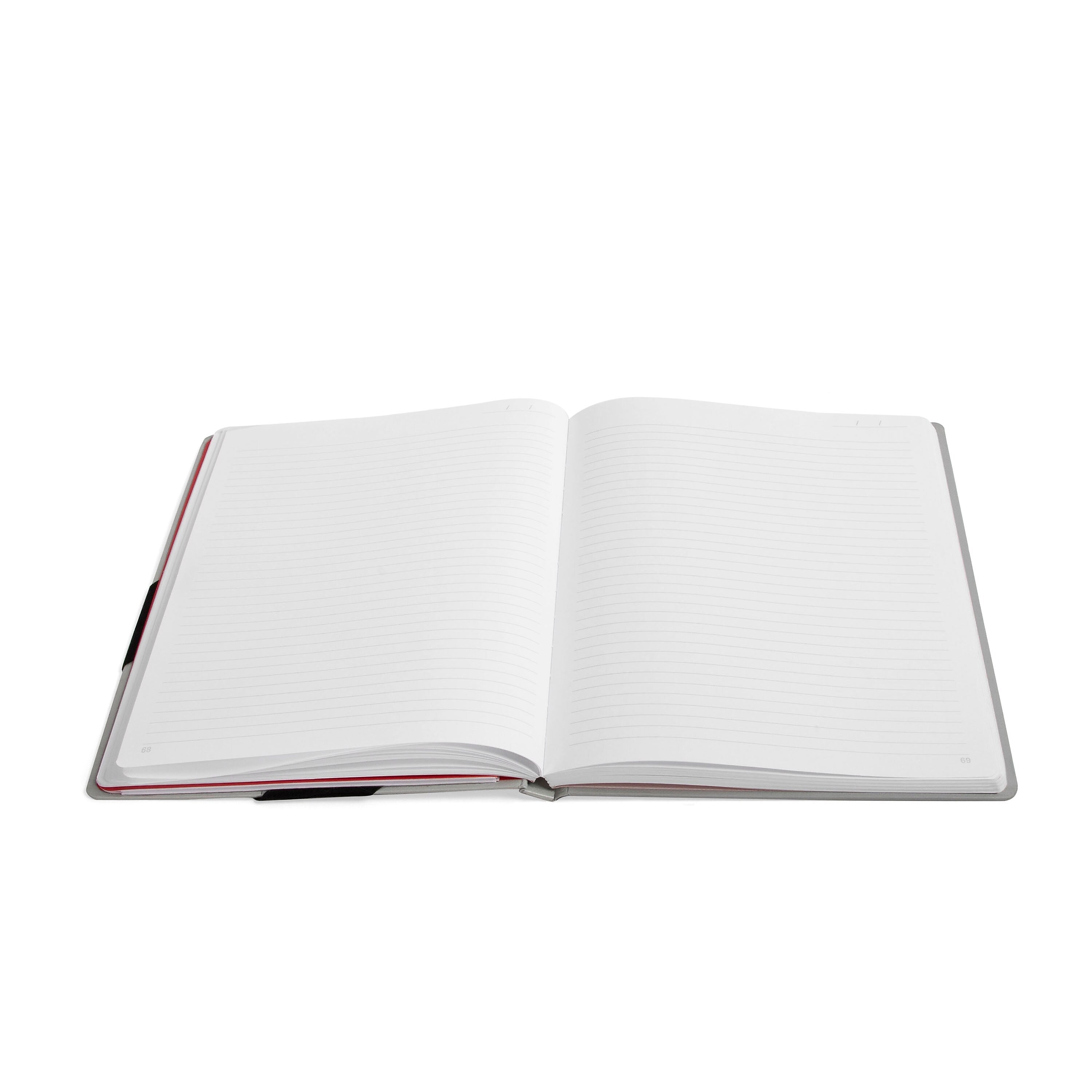 TRU RED™ Large Starter Journal, Gray