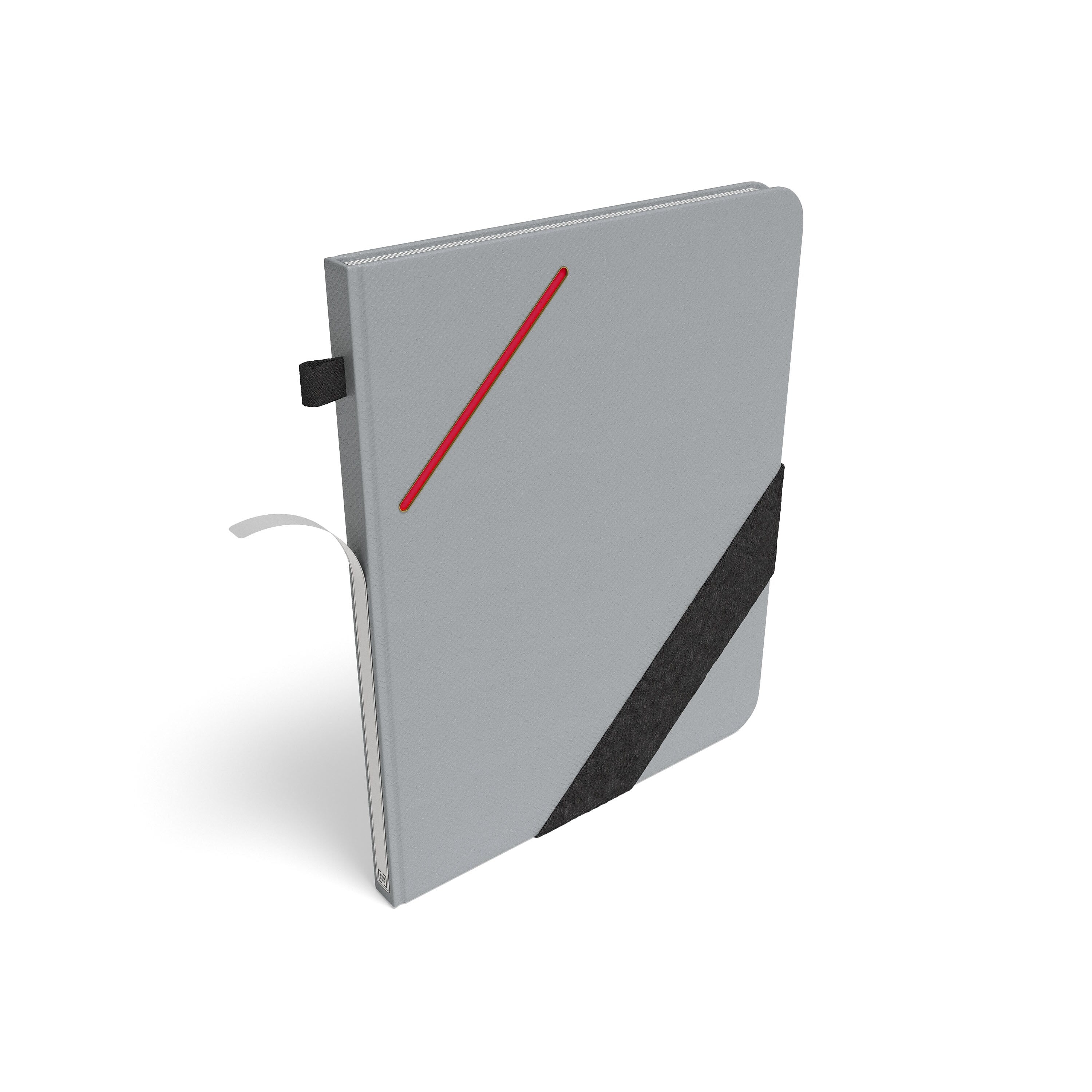 TRU RED™ Large Starter Journal, Gray