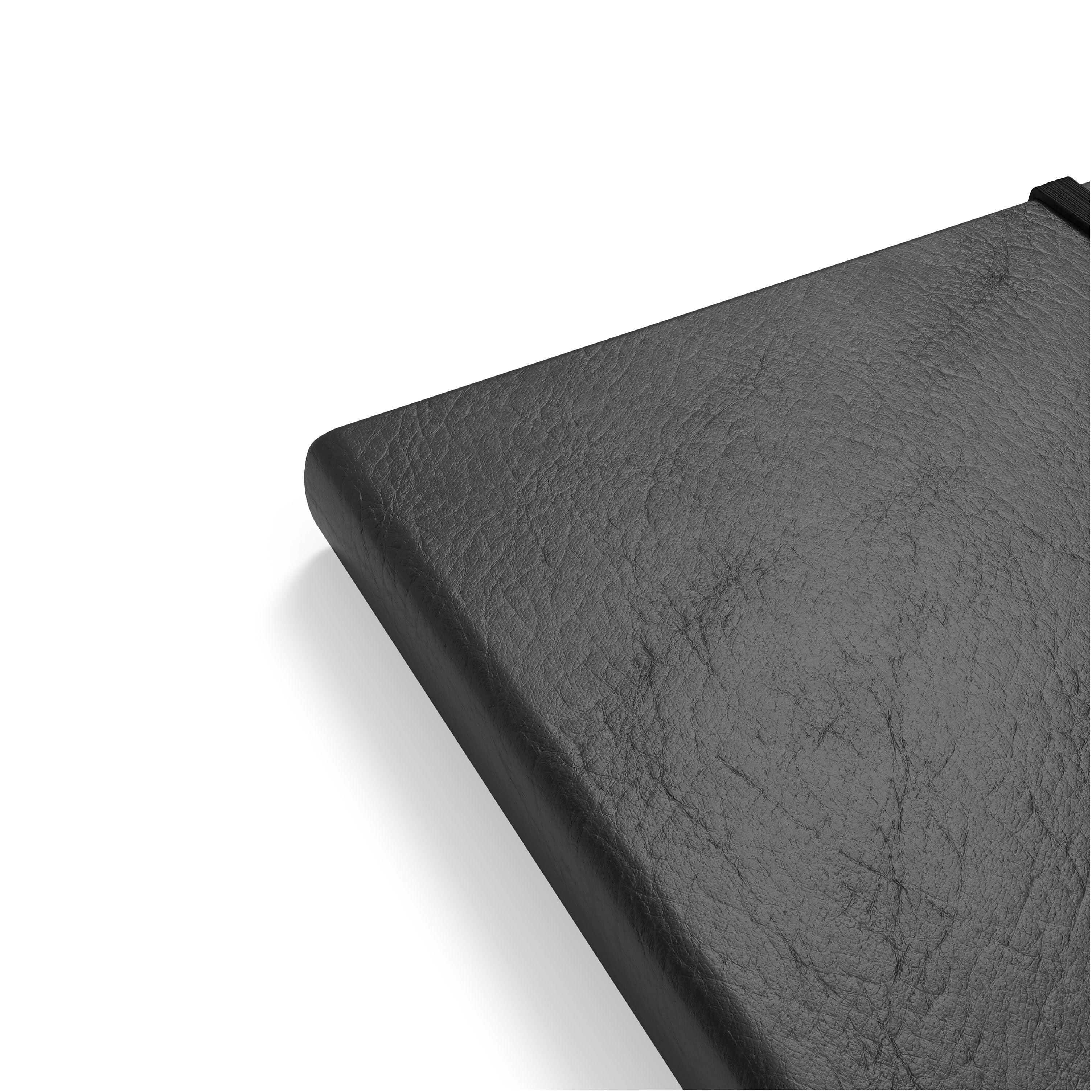 TRU RED™ Medium Flexible Cover Ruled Journal, Black