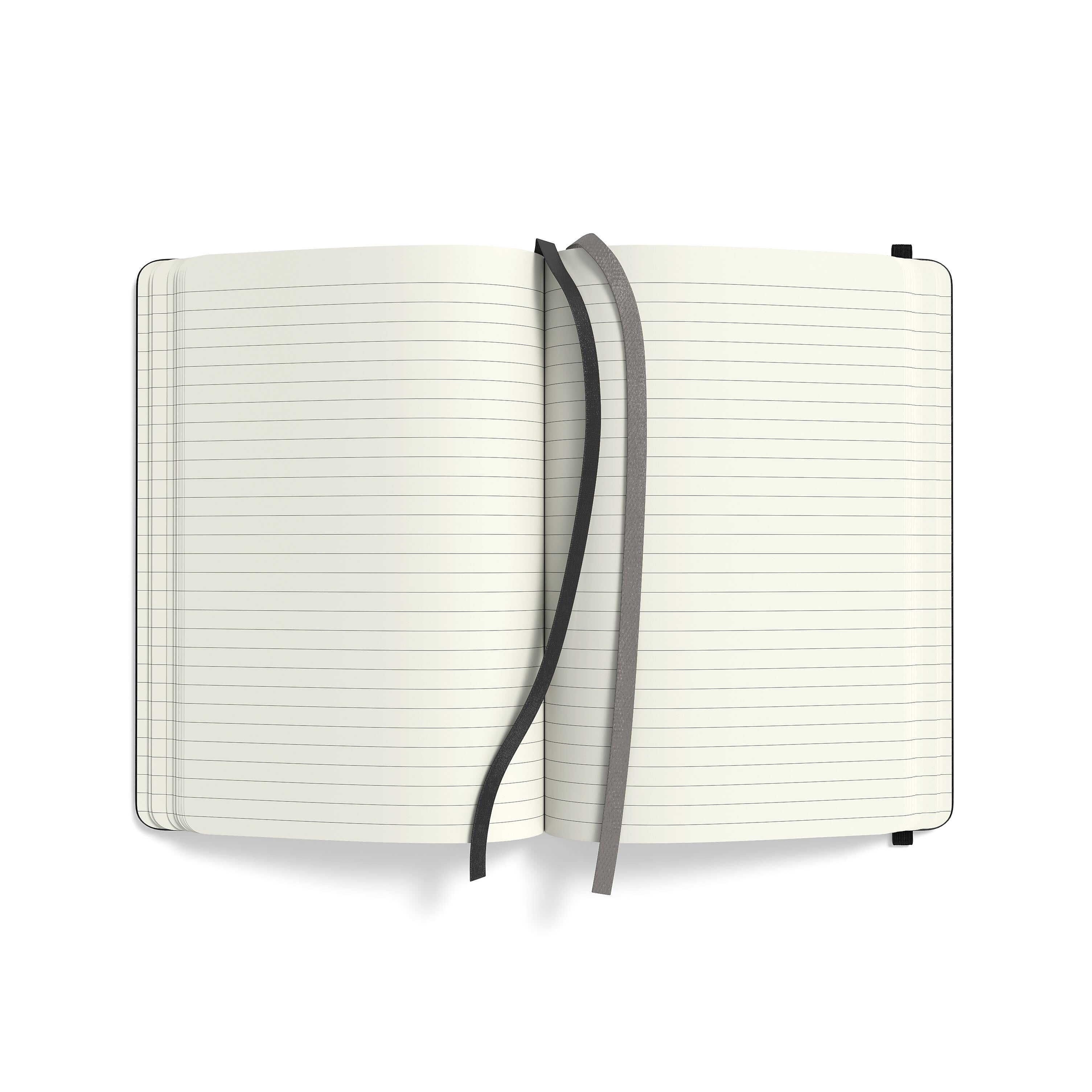 TRU RED™ Medium Flexible Cover Ruled Journal, Black
