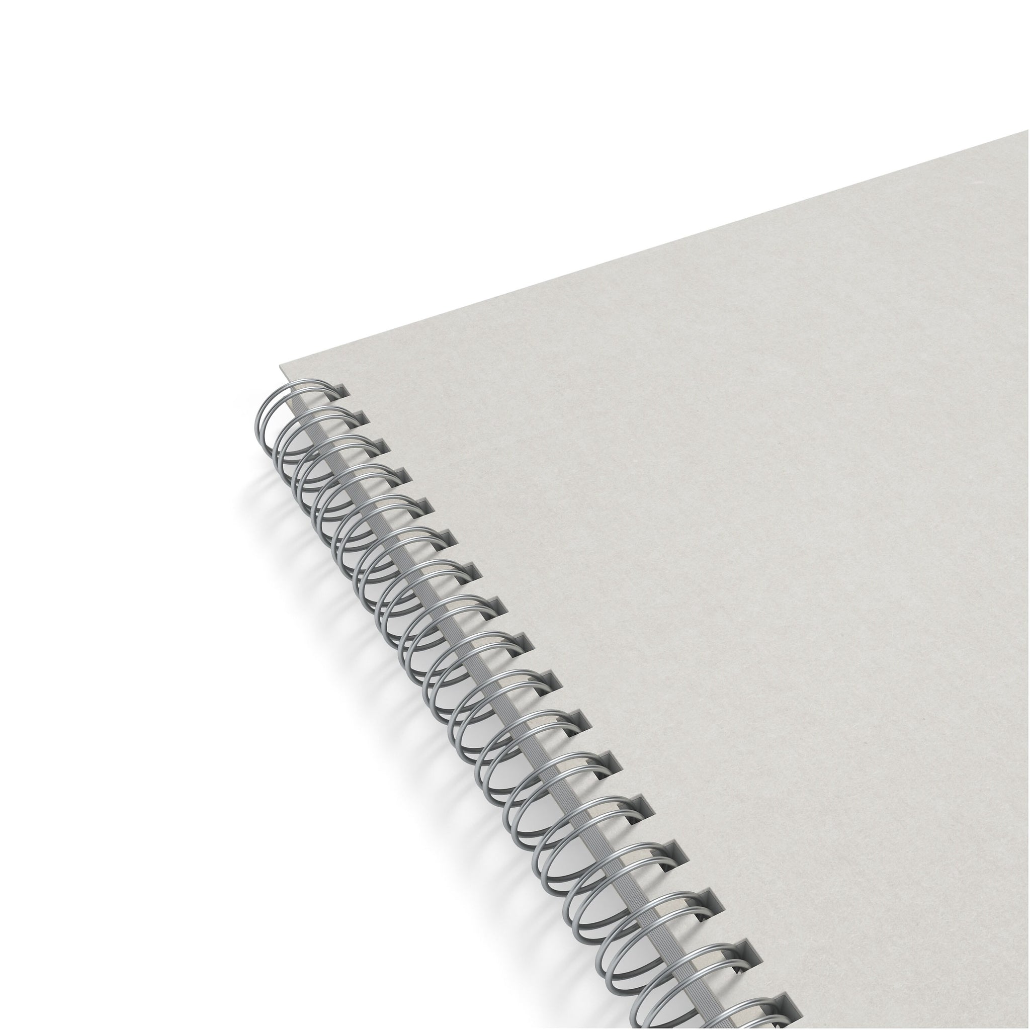 TRU RED™ Medium Hard Cover Ruled Notebook, Gray/Blue