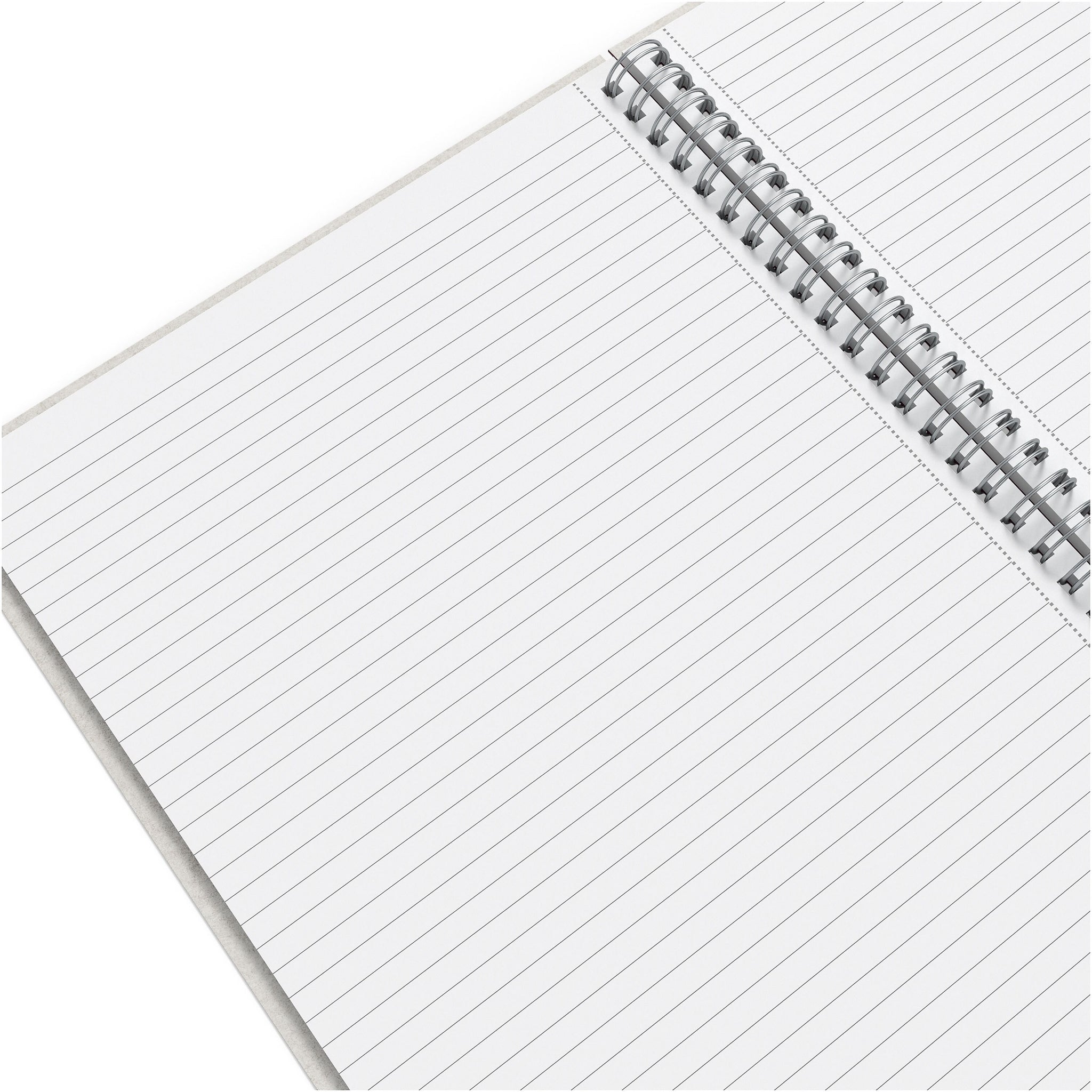 TRU RED™ Medium Hard Cover Ruled Notebook, Gray/Purple