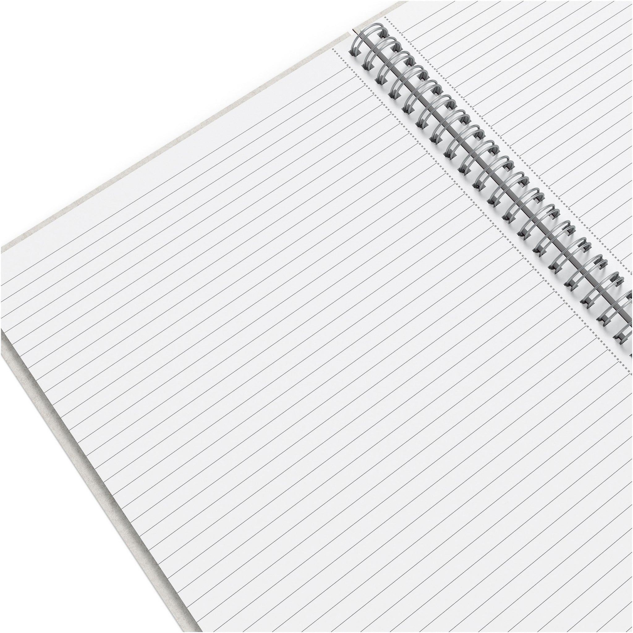 TRU RED™ Medium Hard Cover Ruled Notebook, Gray/Purple