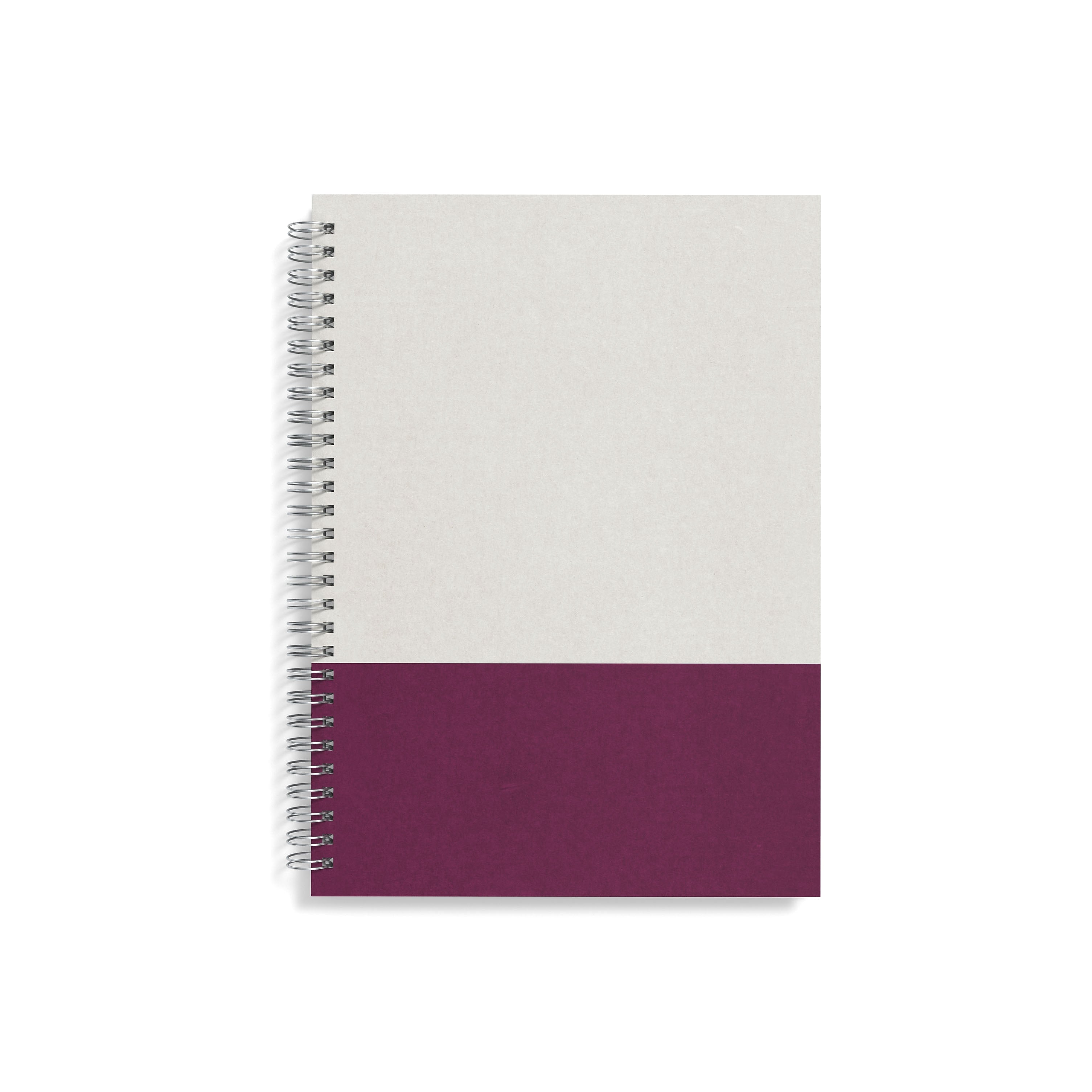TRU RED™ Medium Hard Cover Ruled Notebook, Gray/Purple