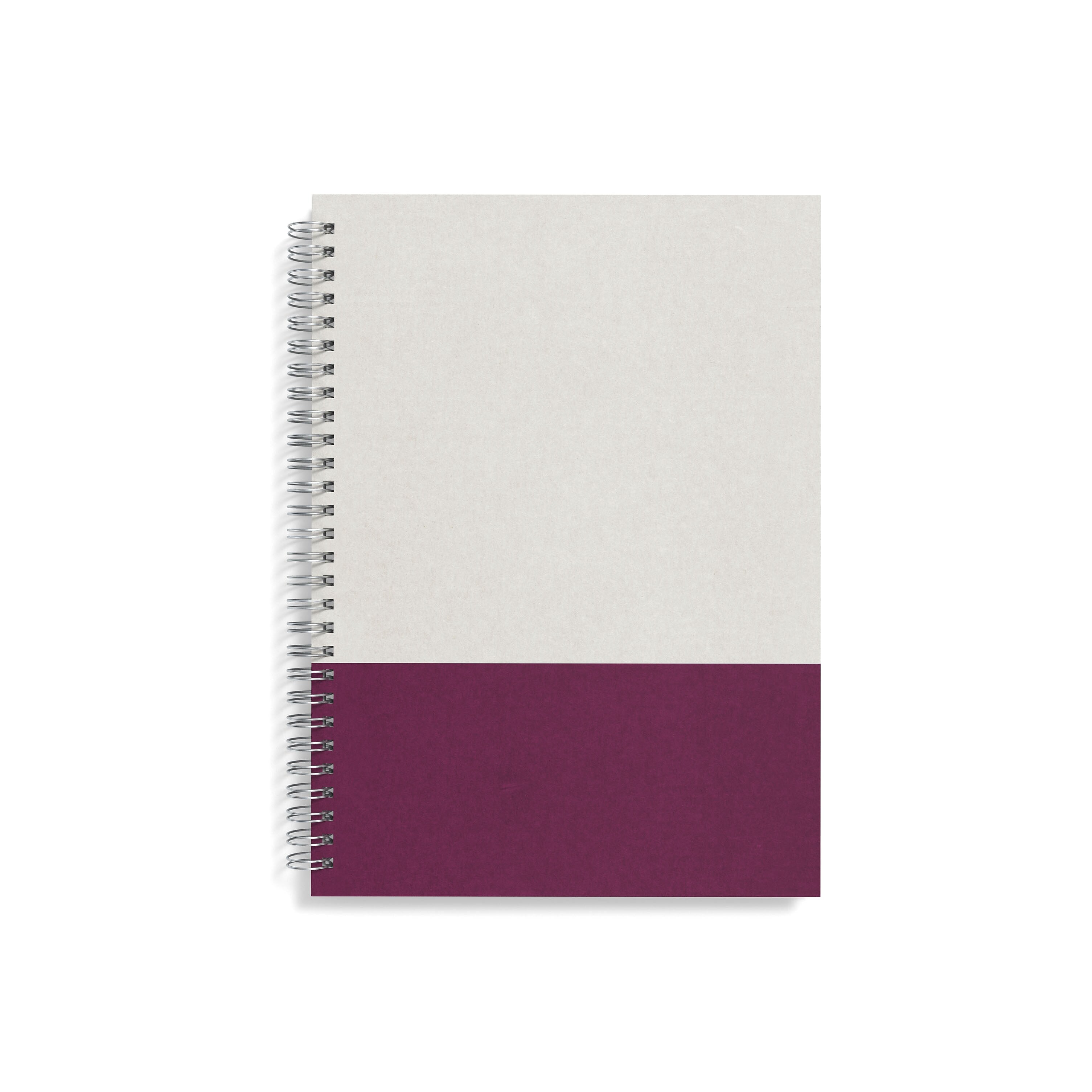 TRU RED™ Medium Hard Cover Ruled Notebook, Gray/Purple