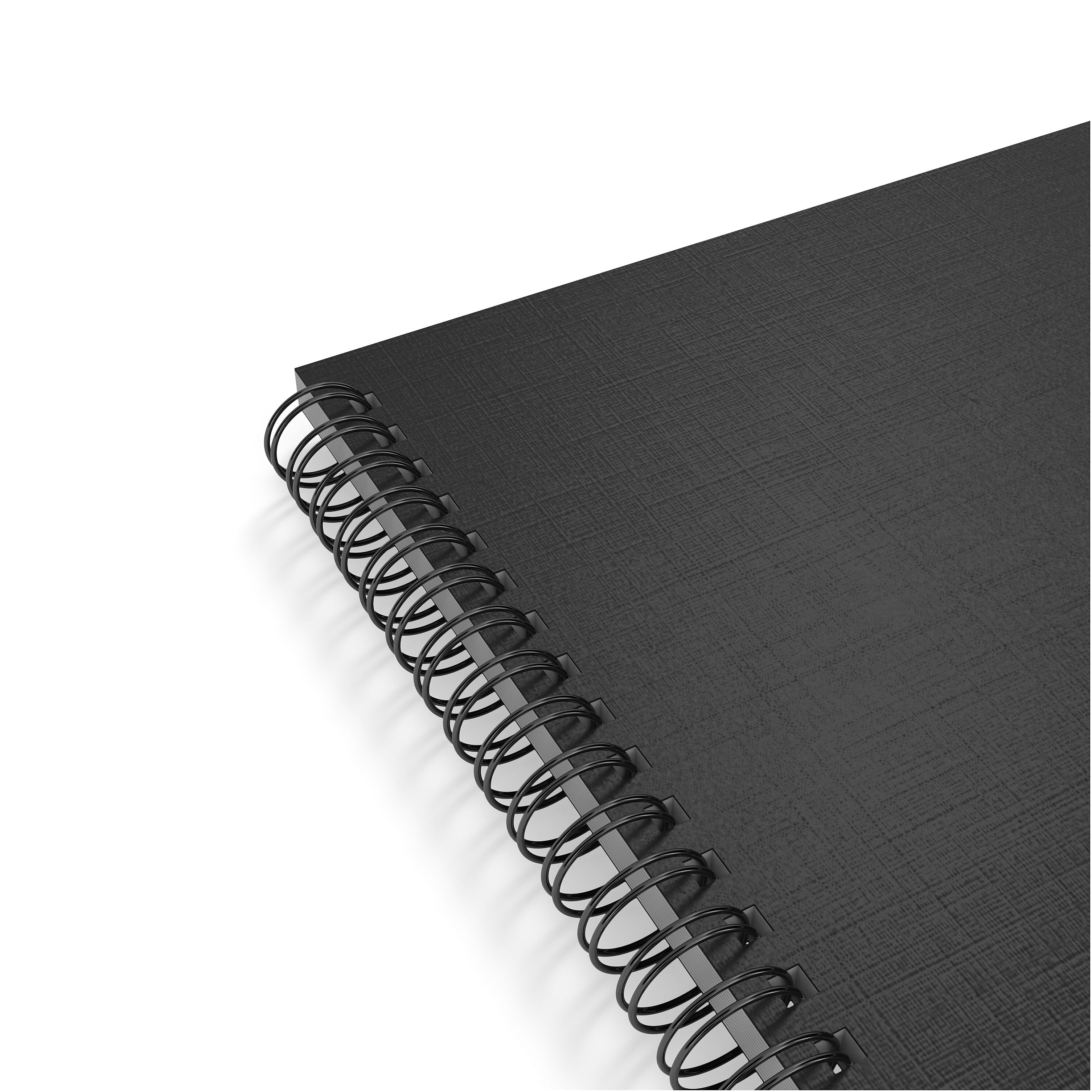 TRU RED™ Medium Soft Cover Meeting Notebook, Black