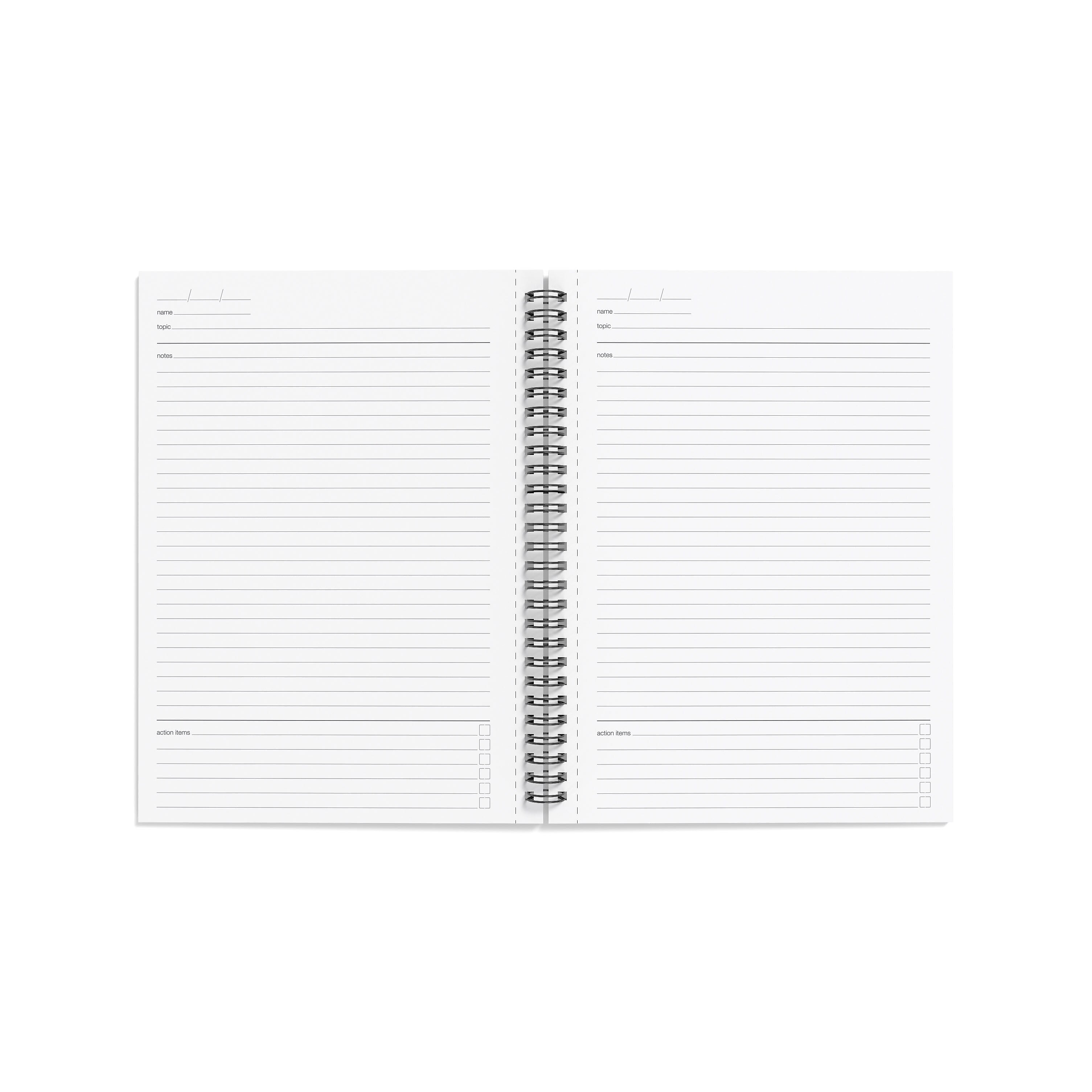 TRU RED™ Medium Soft Cover Meeting Notebook, Black