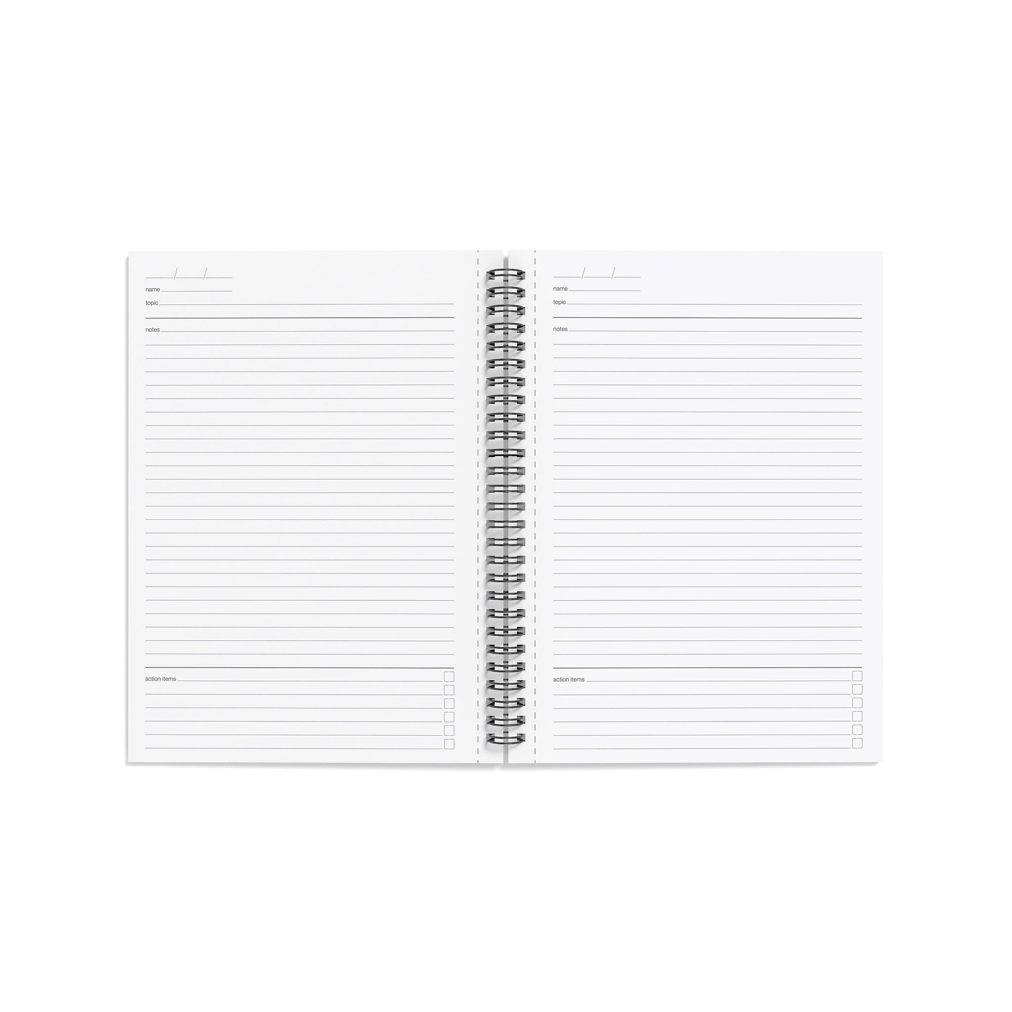 TRU RED™ Medium Soft Cover Meeting Notebook, Black