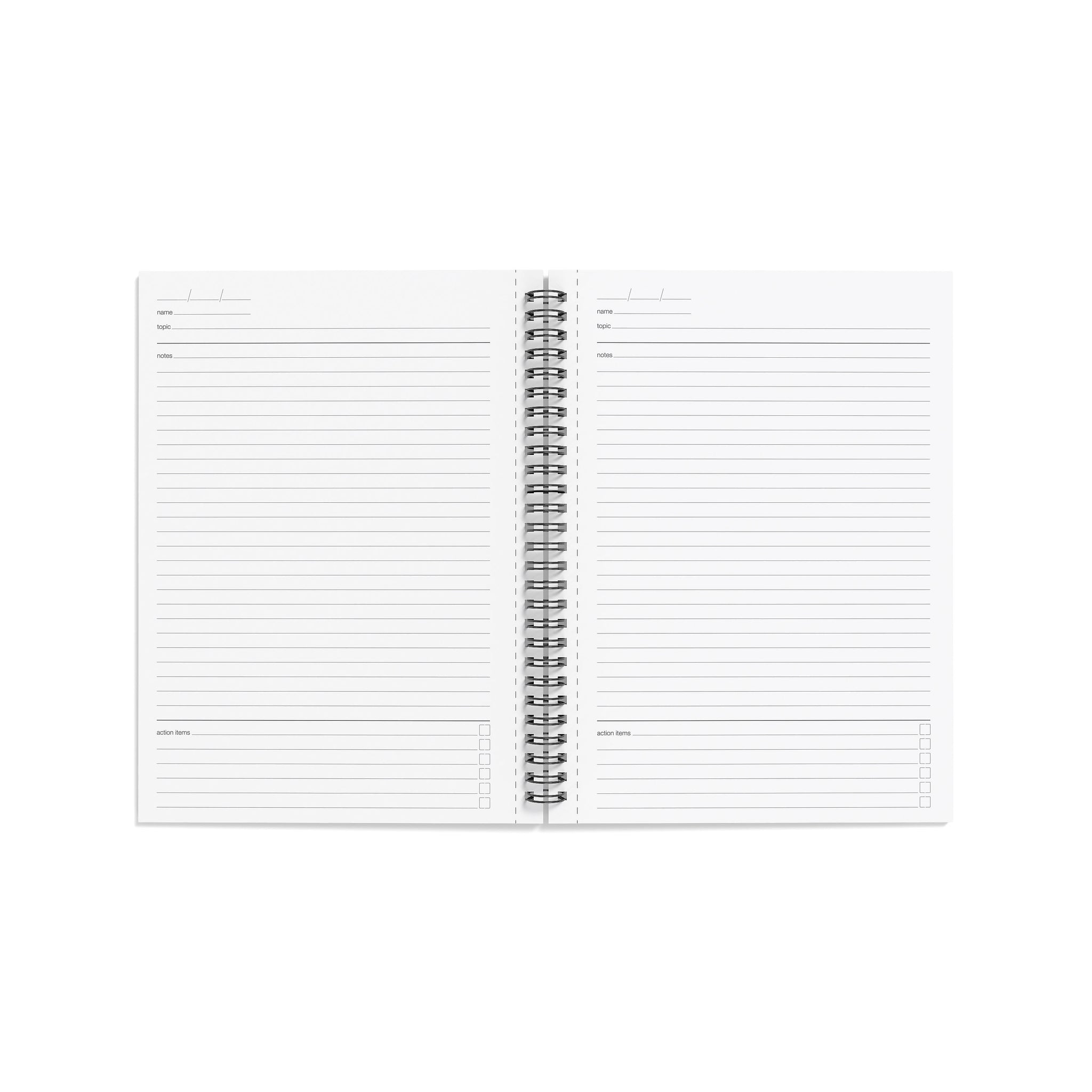 TRU RED™ Medium Soft Cover Meeting Notebook, Black