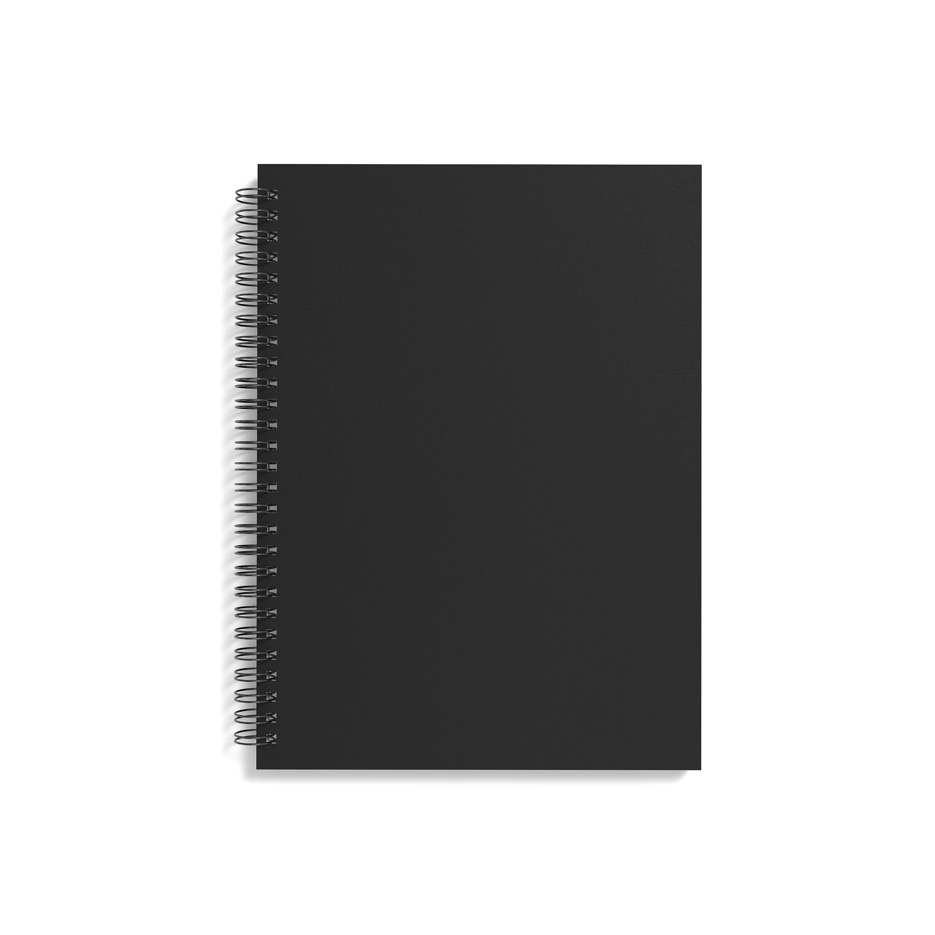 TRU RED™ Medium Soft Cover Project Planner Notebook, Black
