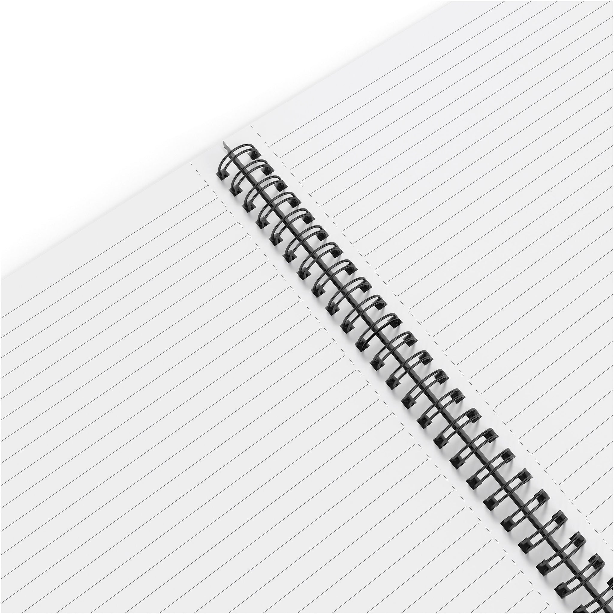 TRU RED™ Medium Soft Cover Ruled Notebook, Black
