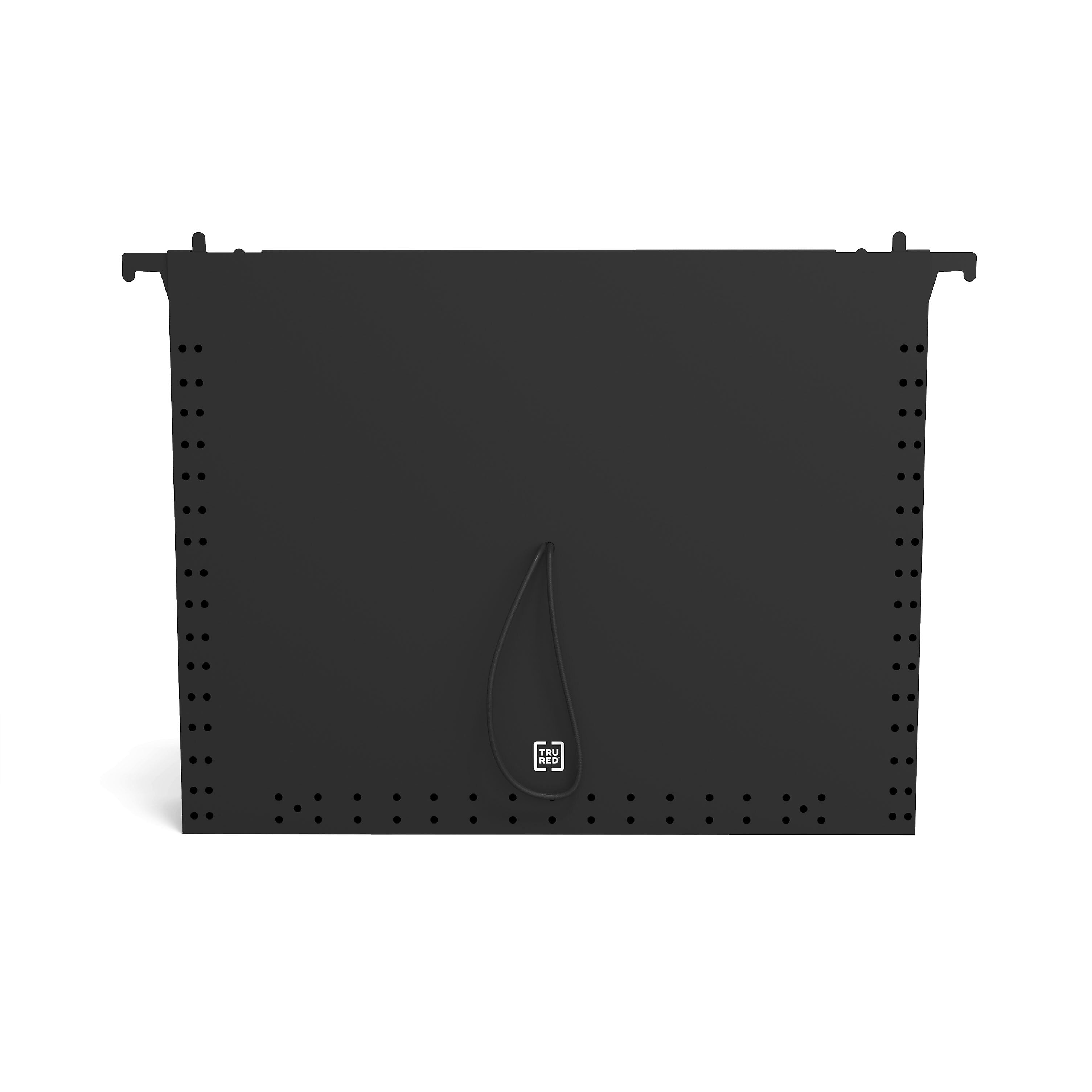 TRU RED™ Moisture Resistant Hanging File Folder, Letter Size, Black