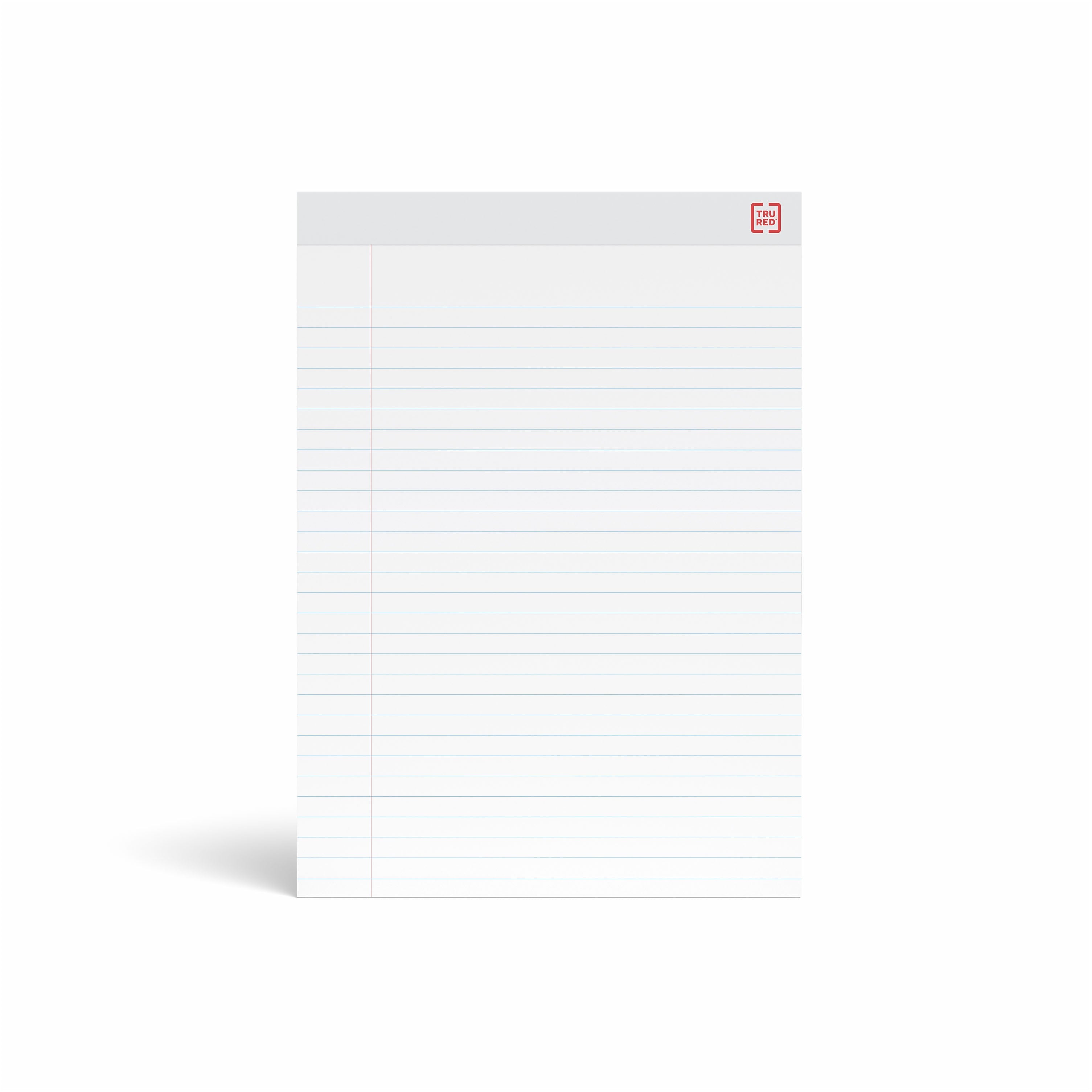 TRU RED™ Notepad, 8.5