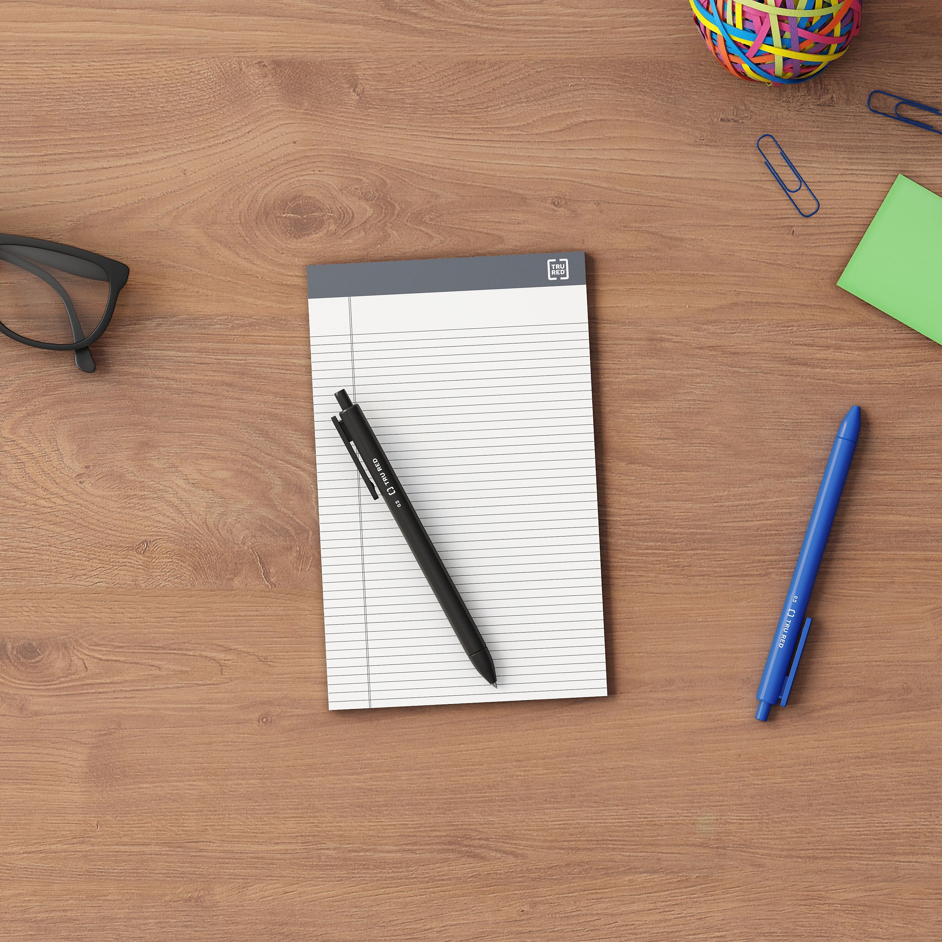TRU RED™ Notepads, 5